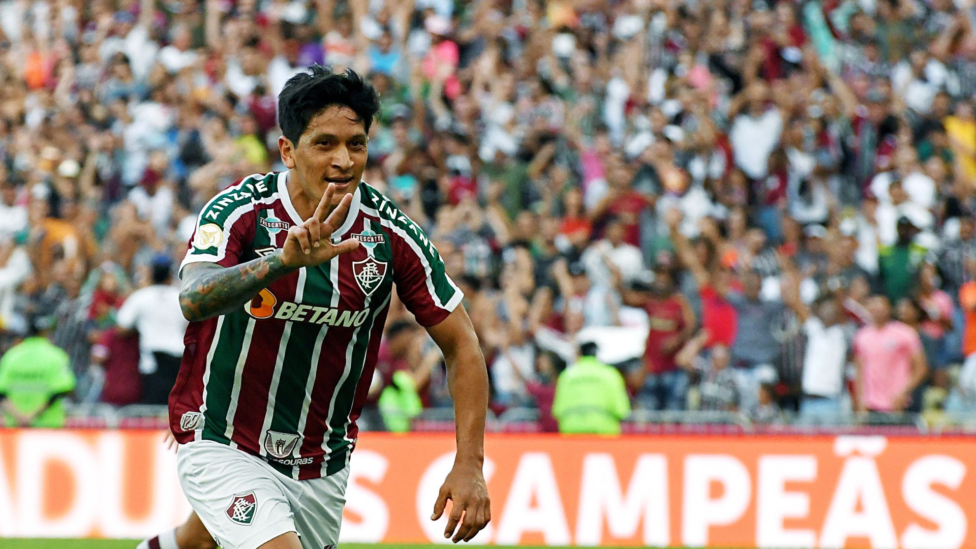 Cano é o artilheiro do futebol brasileiro, com 42 gols marcados (Crédito: Mailson Santana / Fluminense)