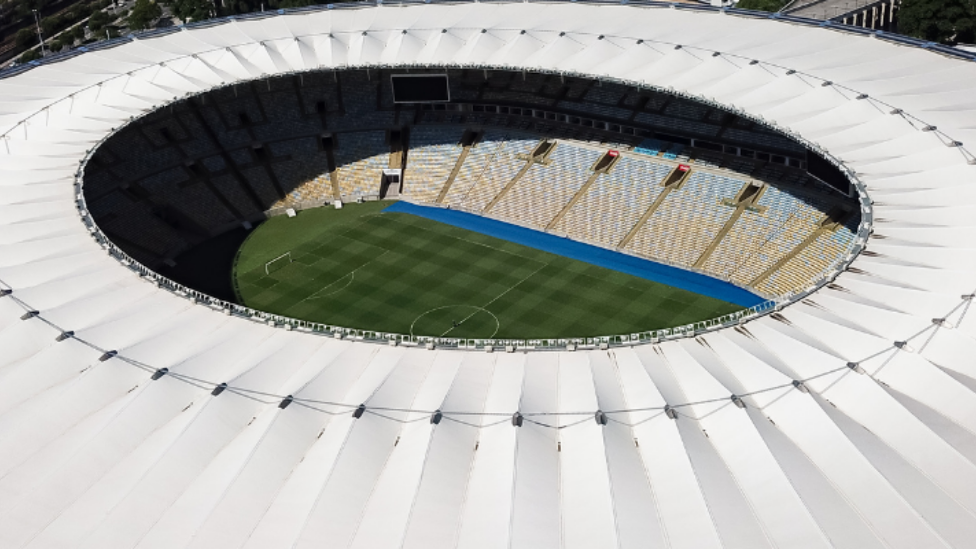 Maracanã, estádio escolhido pela CBF para a partida entre Brasil x Chile