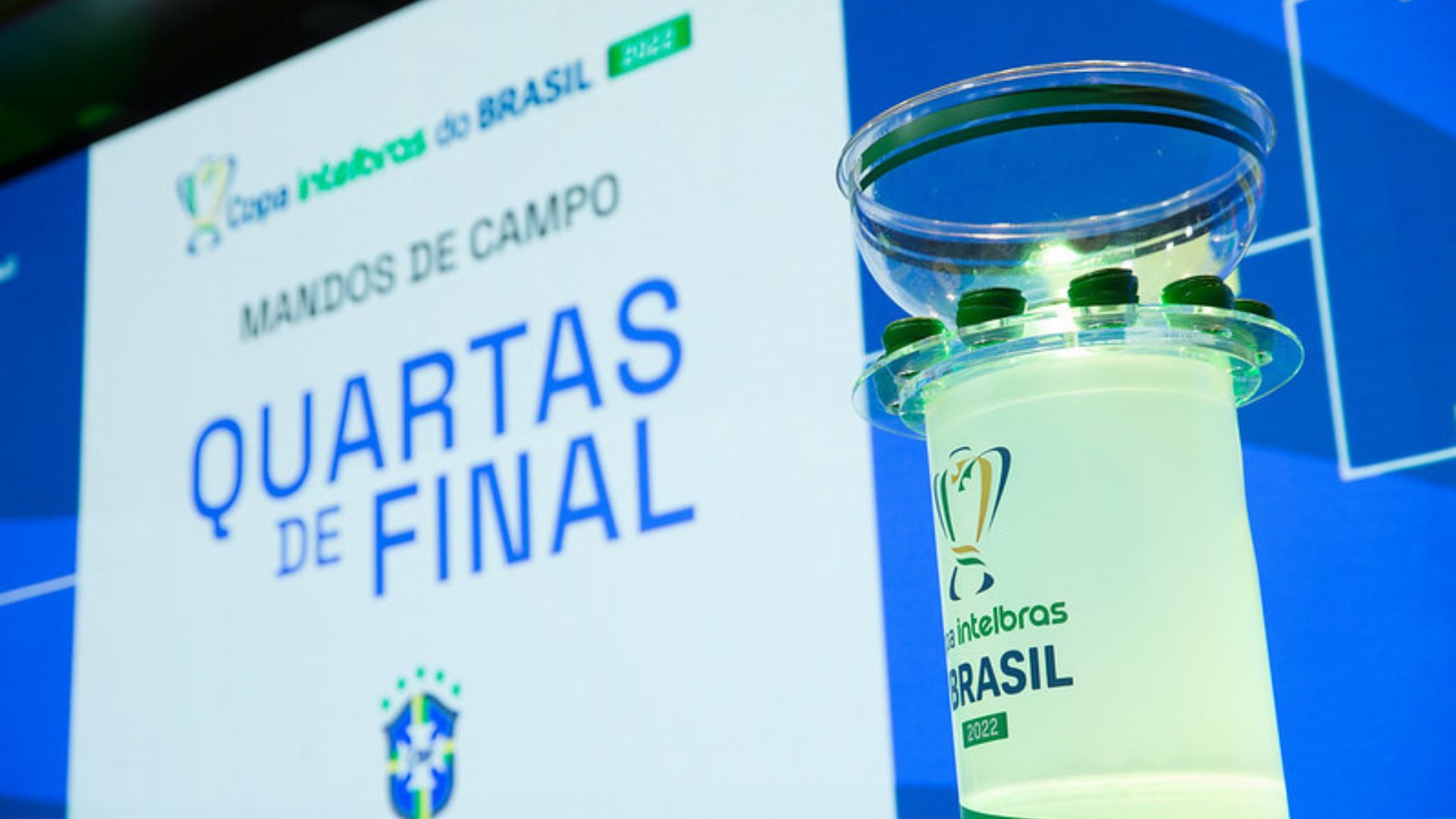 Sorteio das quartas de final da Copa do Brasil