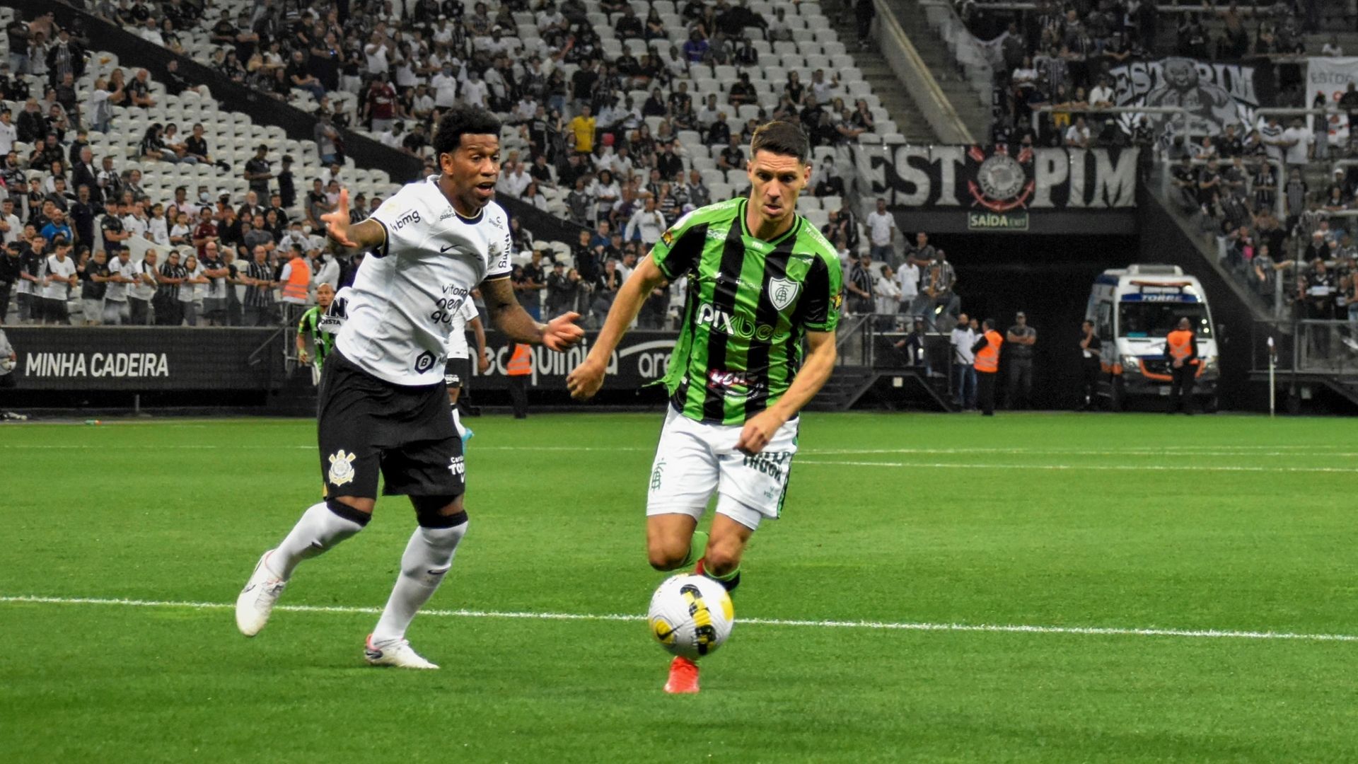 Corinthians em ação no Brasileirão