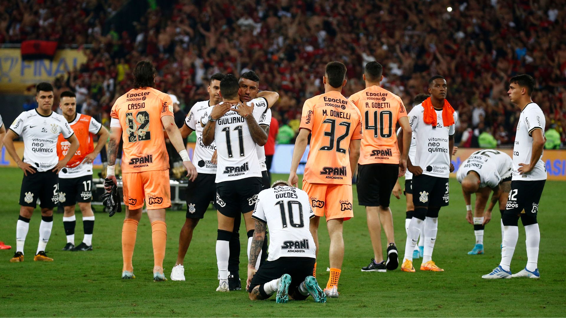 Corinthians foi derrotado pelo Flamengo na Copa do Brasil