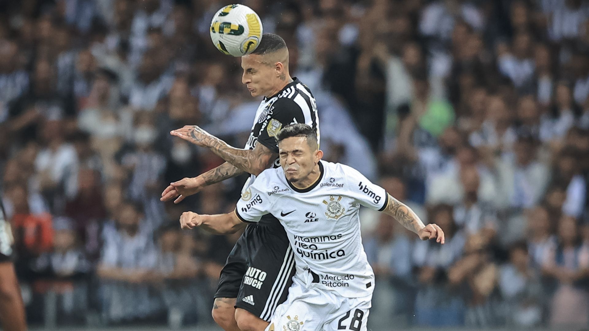 Corinthians e Atlético-MG em campo pelo Brasileirão 2022