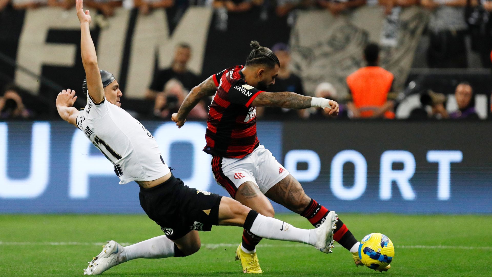 Corinthians e Flamengo, pela primeira final da Copa do Brasil