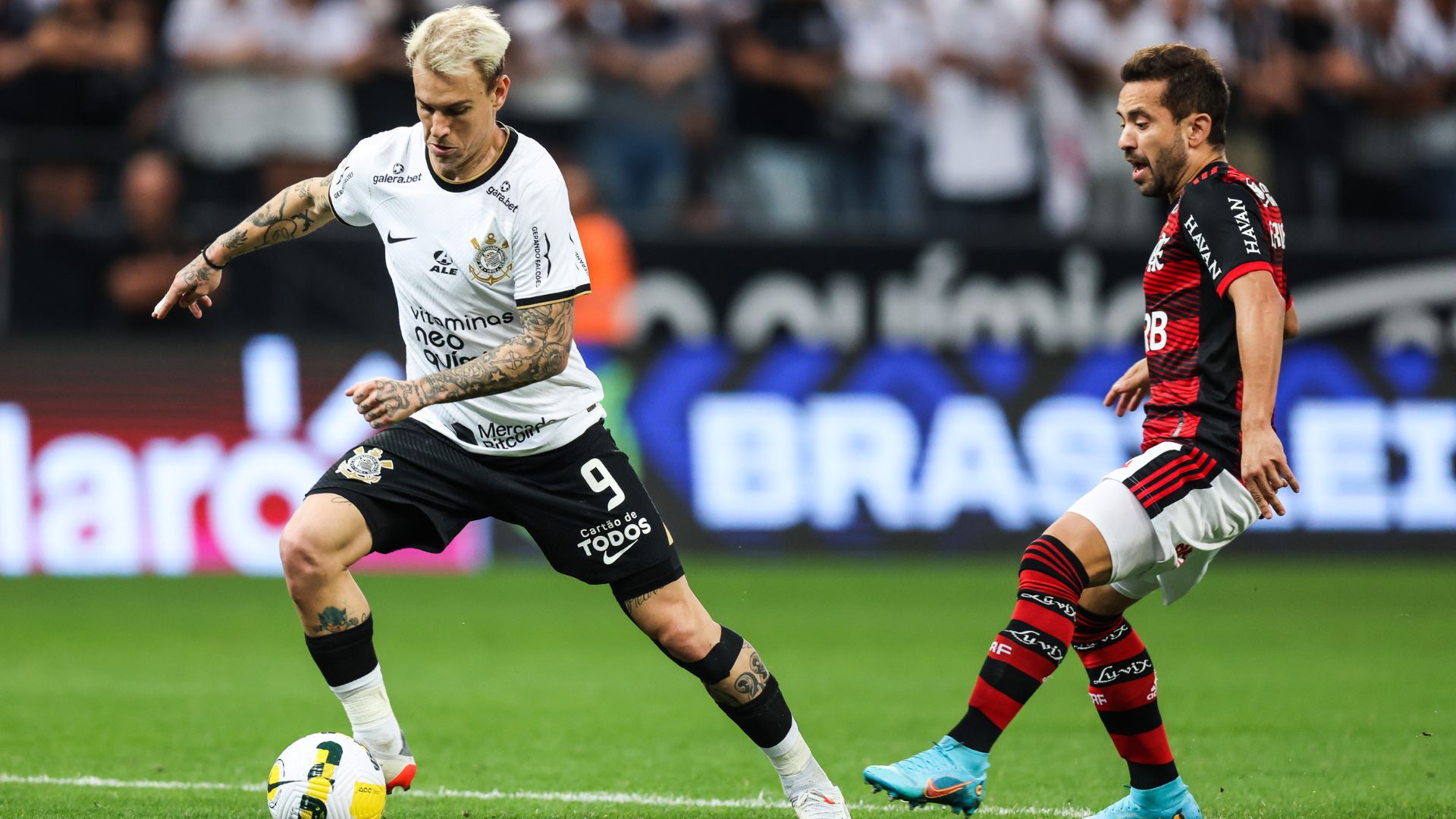 Corinthians e Flamengo e aposta de Neto 