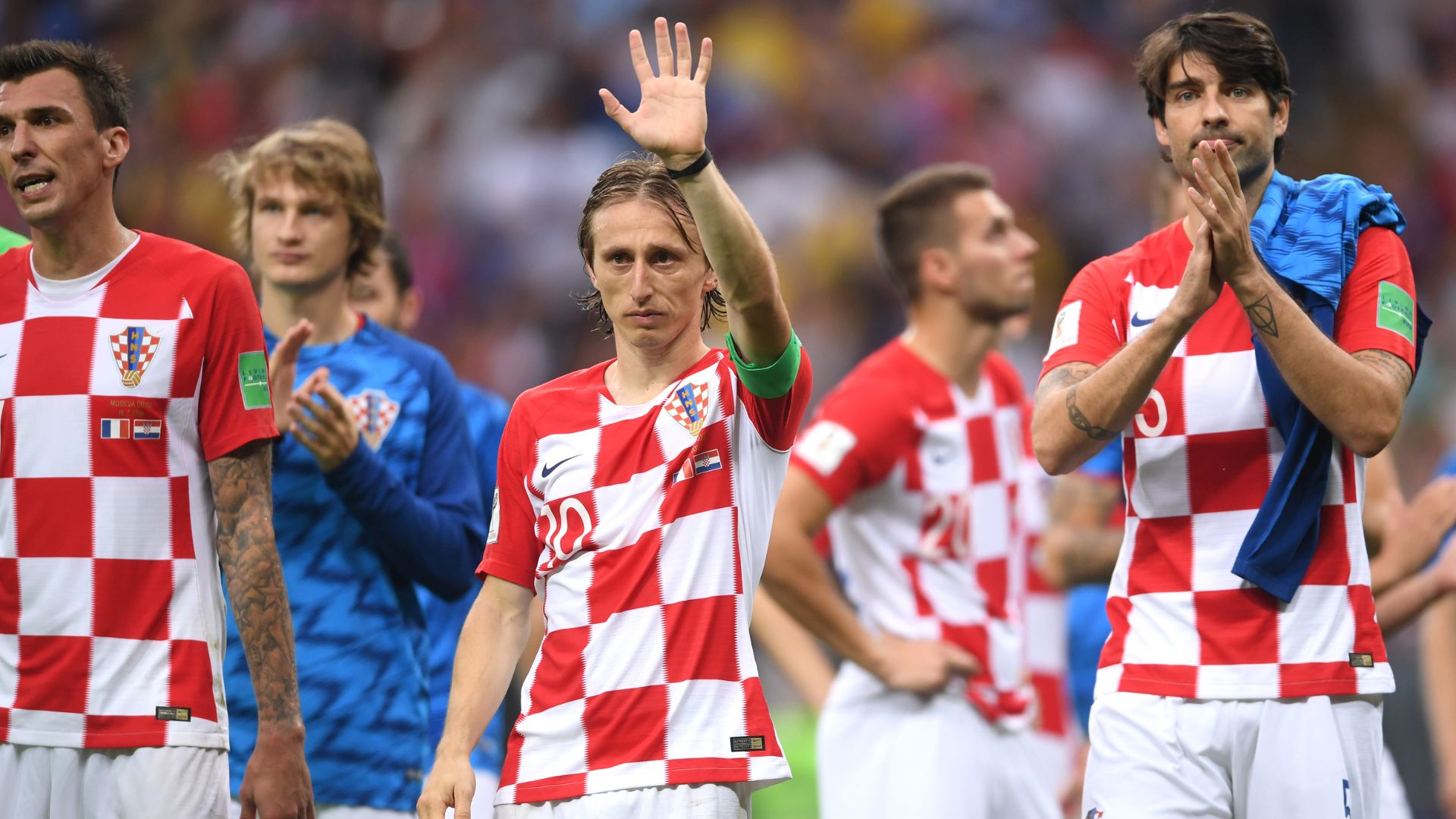 Croácia na final da Copa do Mundo de 2018
