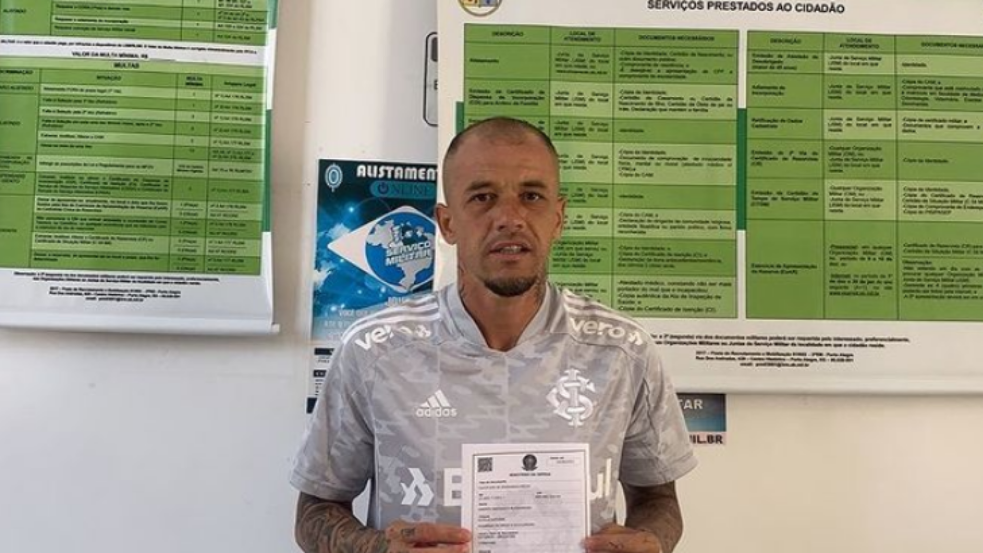 D'Alessandro completa processo de cidadania brasileira