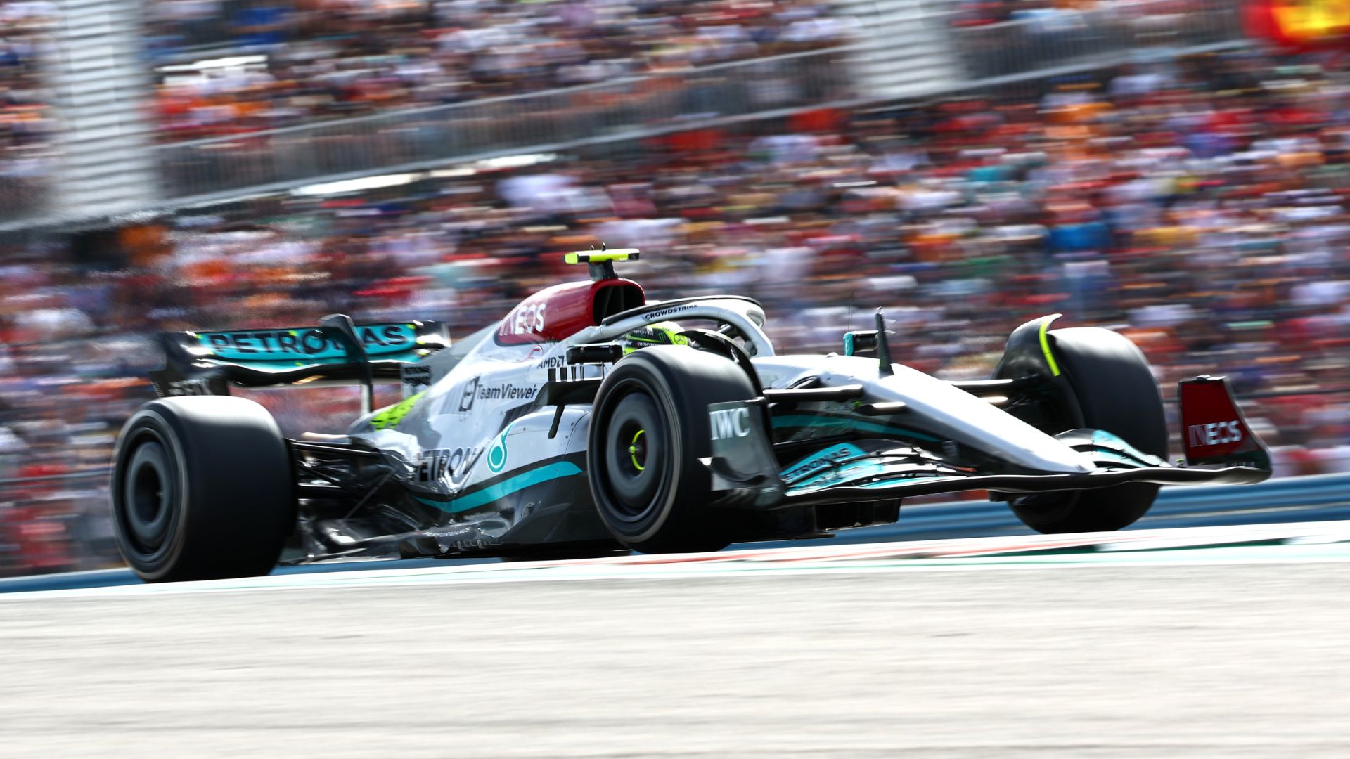 Lewis Hamilton no GP de Austin pela F1 2022