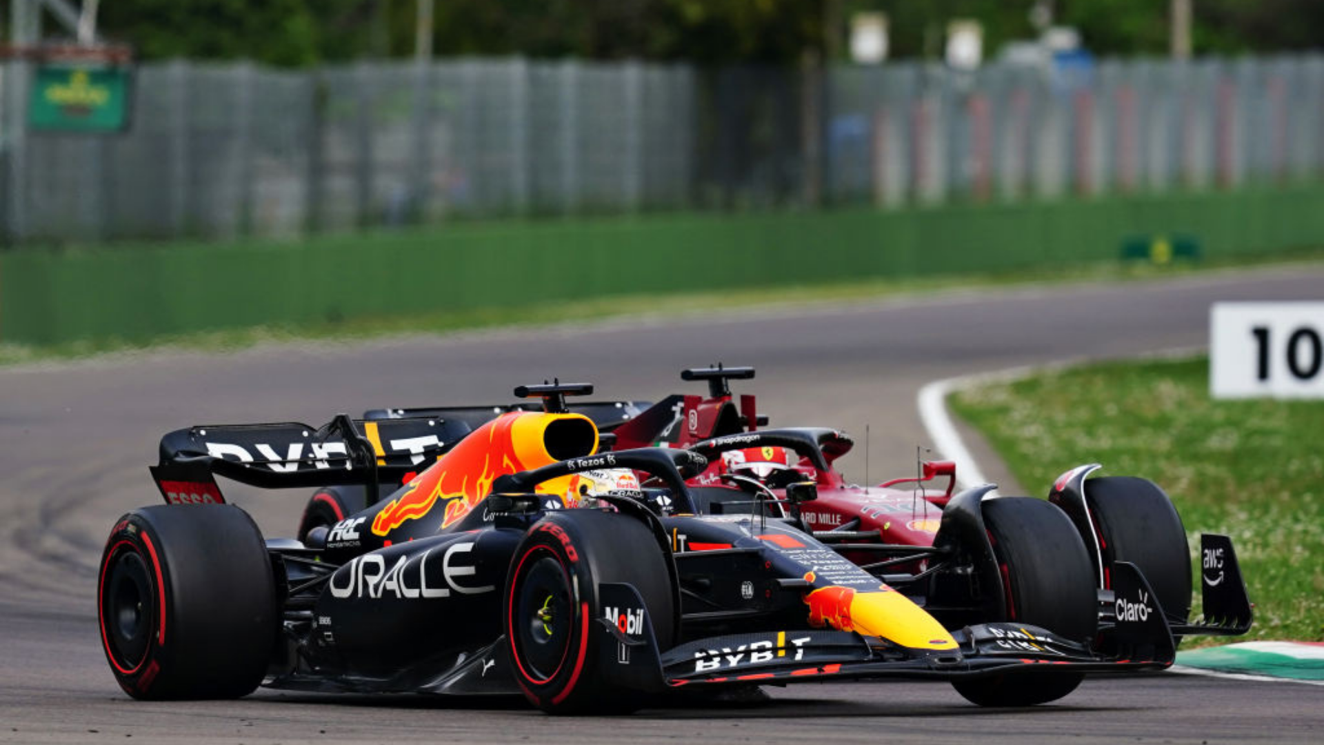 Verstappen em ação na F1