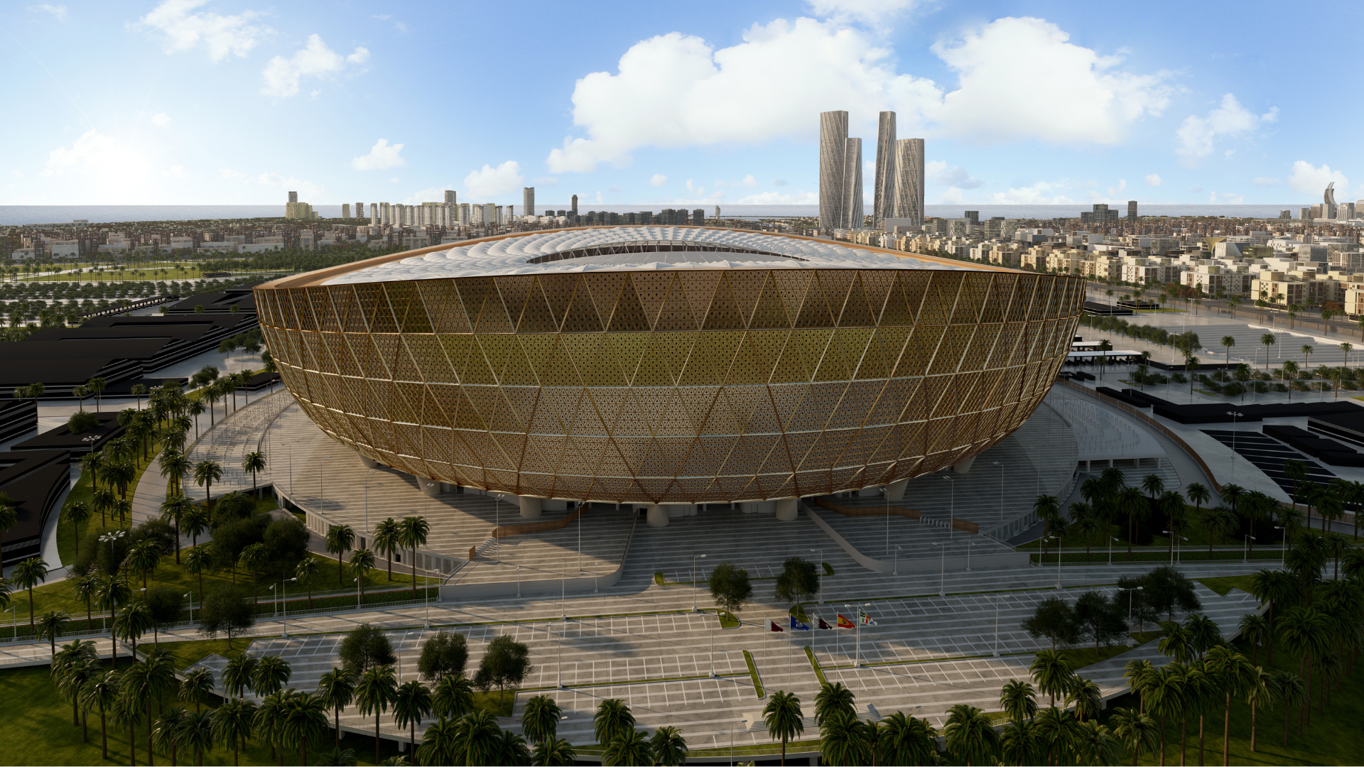 Lusail Stadium, sede da final da Copa do Mundo