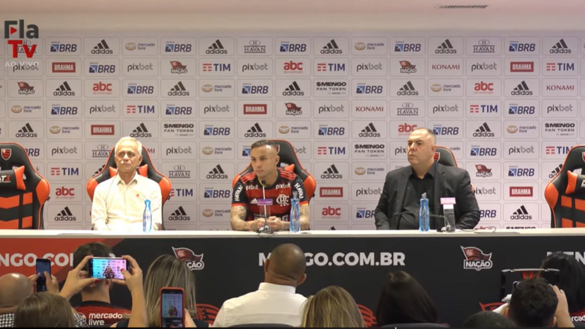Flamengo apresenta Cebolinha 