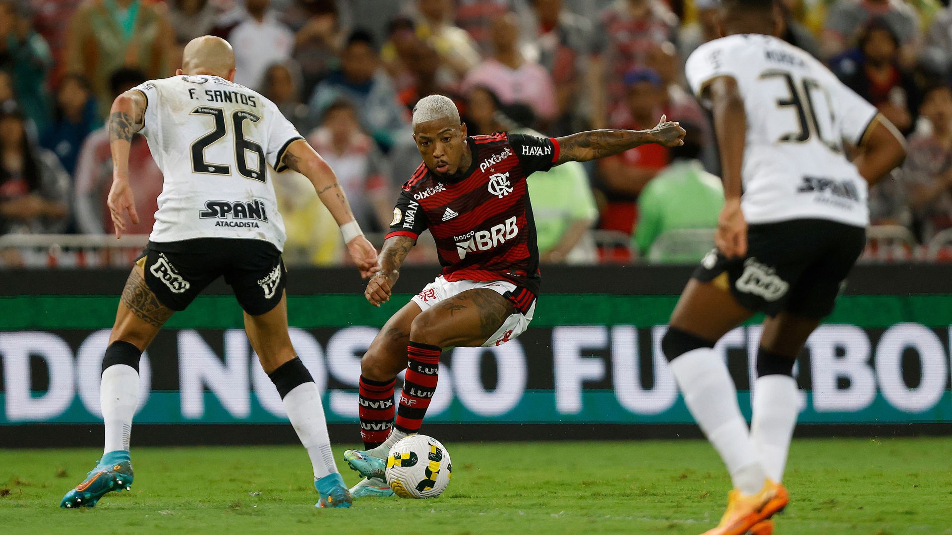 Flamengo e Corinthians, pelo segundo turno do Brasileirão