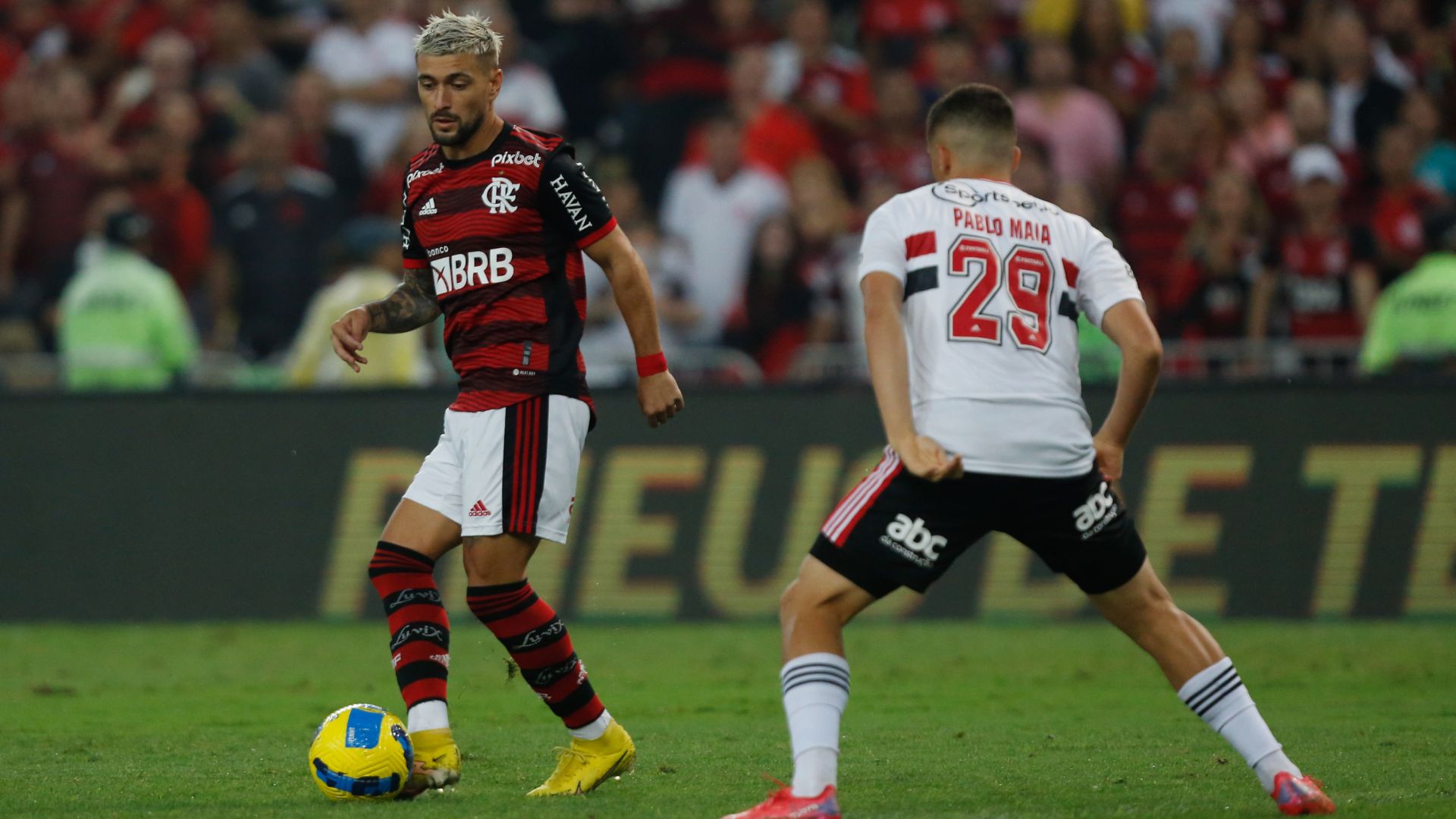 Flamengo e São Paulo, pela segunda semifinal da Copa do Brasil
