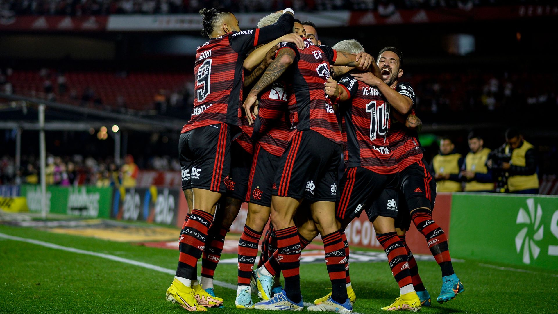 João Gomes marcou para o Flamengo
