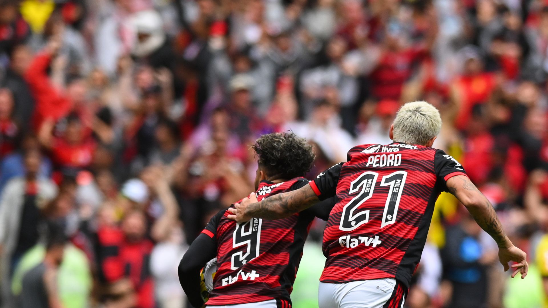 Gabigol e Pedro são os artilheiros do Flamengo na temporada