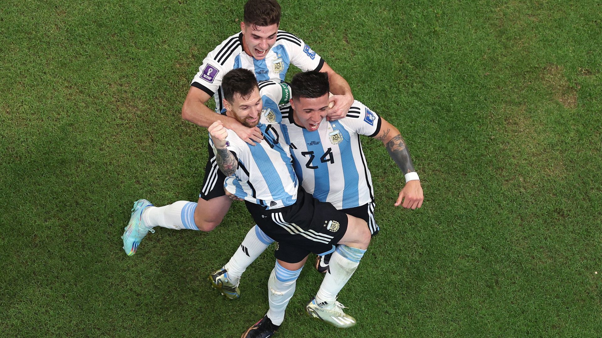 Argentina liquida a vitória com um golaço de Enzo Fernández
