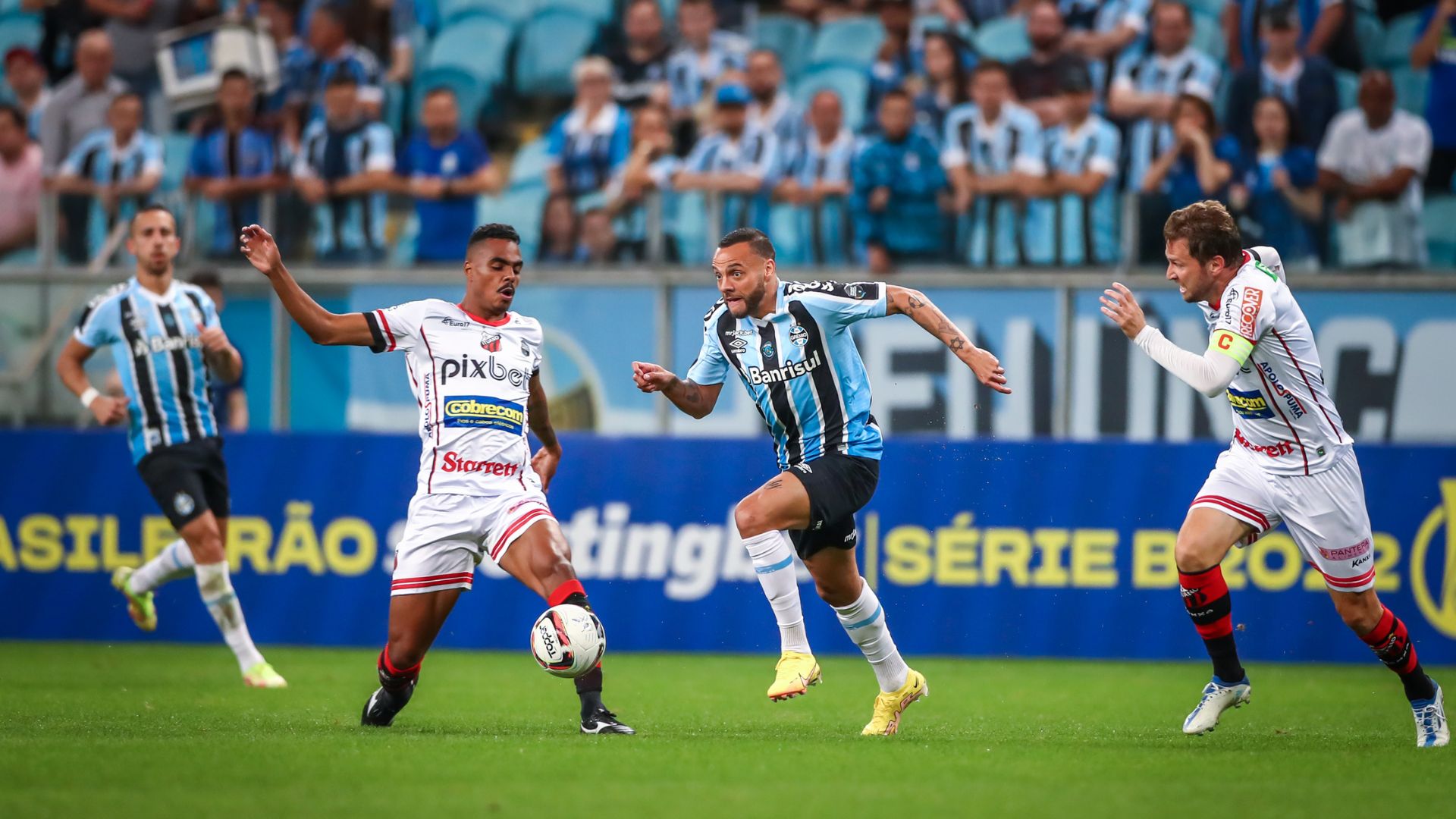 Grêmio e Ituano, na Arena, pela Série B do Brasileirão