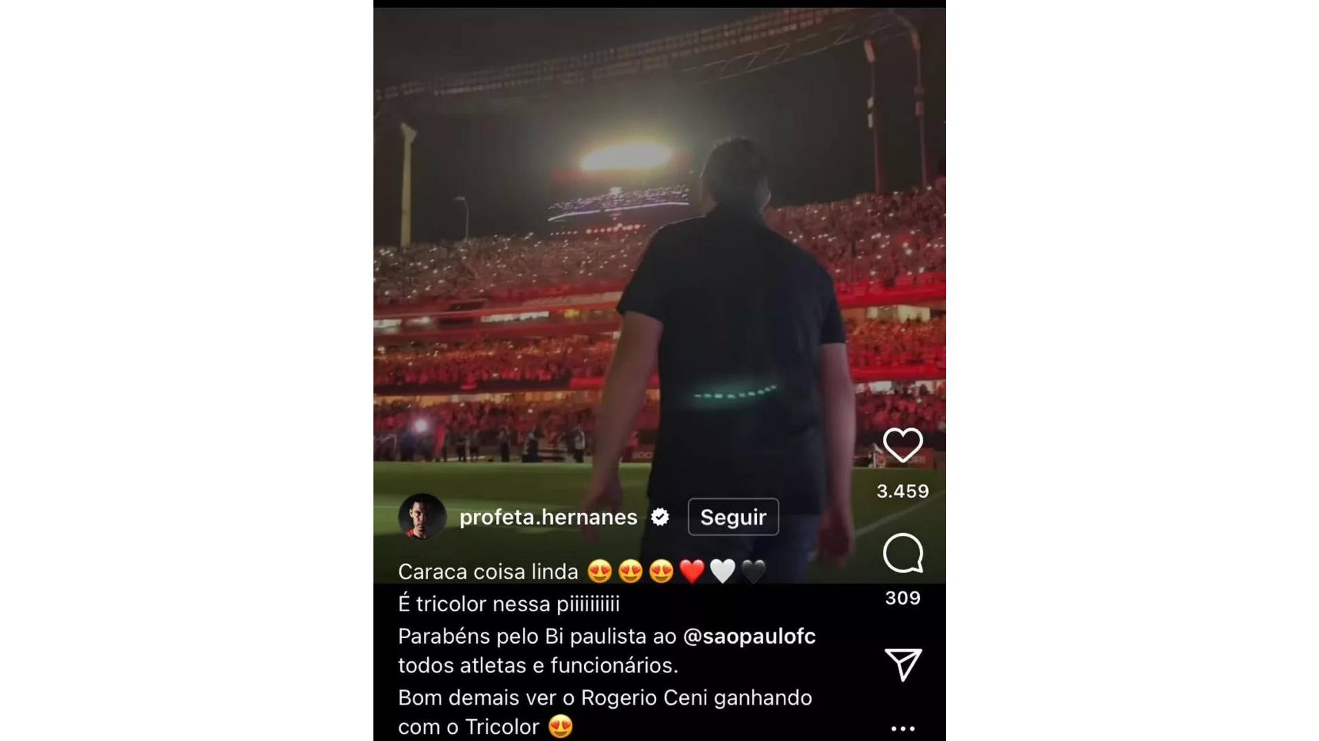 Hernanes comete gafe e dá título do Paulistão ao São Paulo