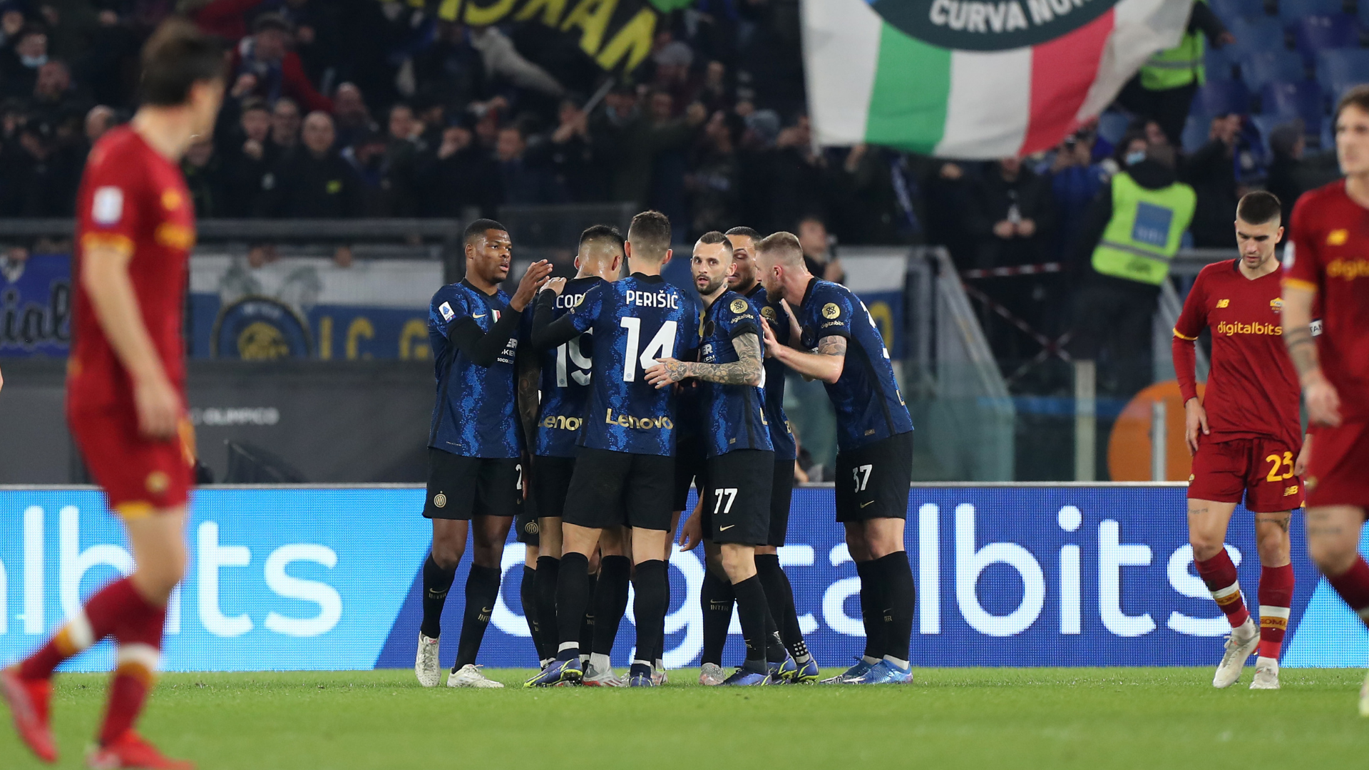 Inter não perde para a Roma há cinco anos