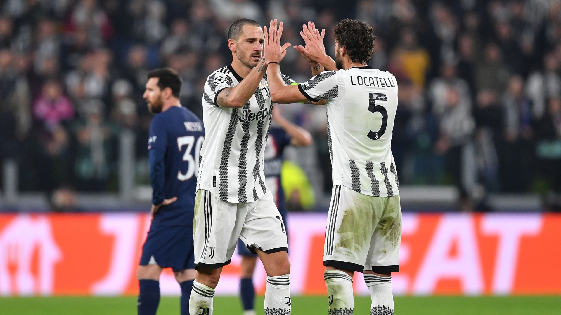 Bonucci descontou o placar para a Juventus