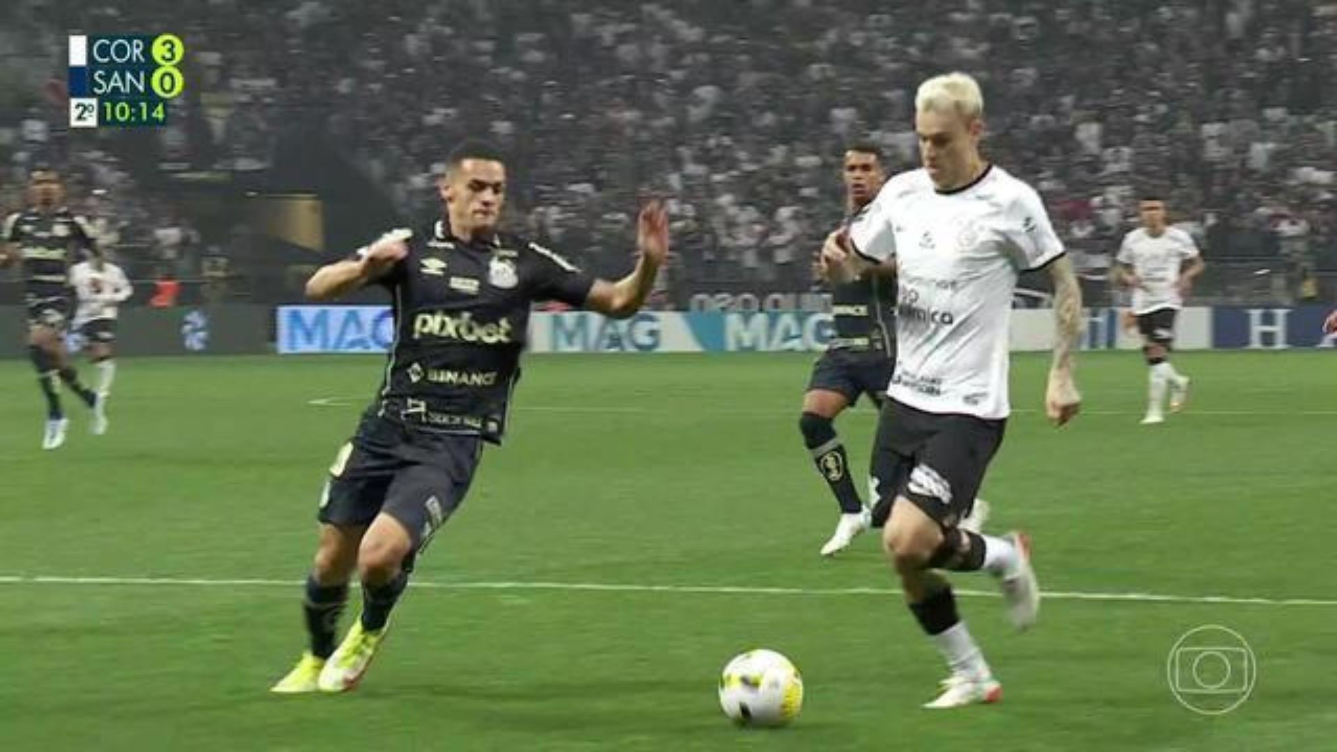 Corinthians e Santos, pelas oitavas da Copa do Brasil