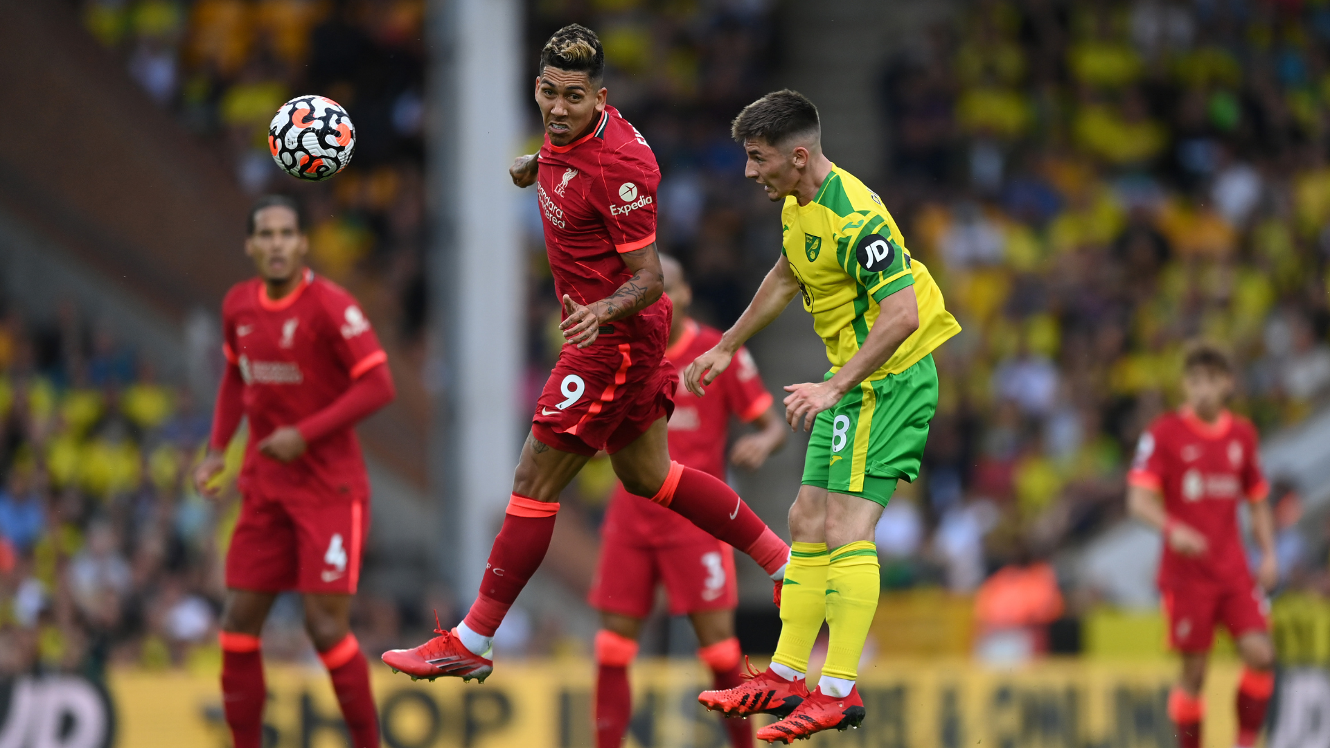 Liverpool lidera retrospecto contra o Norwich