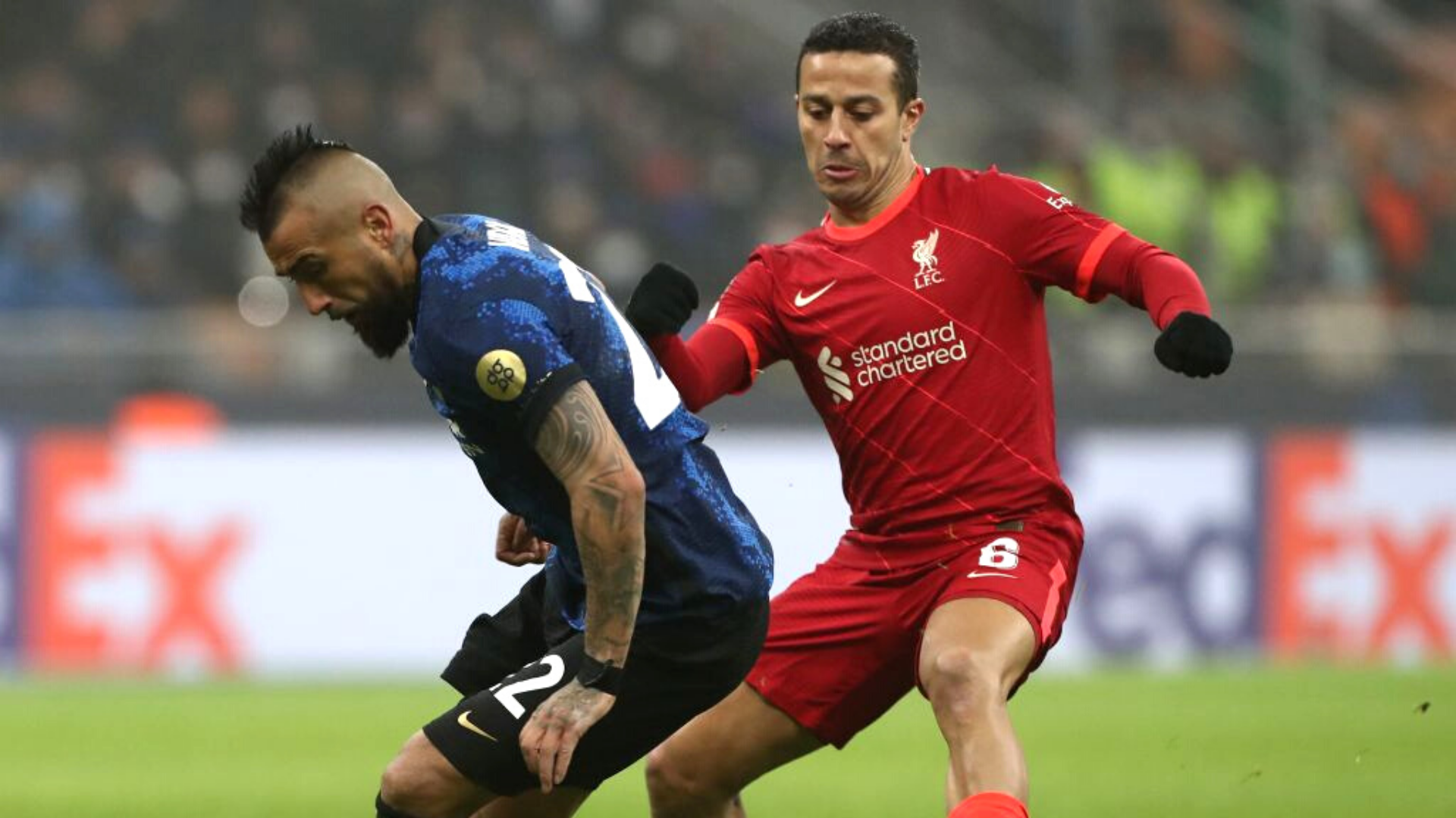 Liverpool x Inter de Milão entram em campo pelas oitavas da Champions League