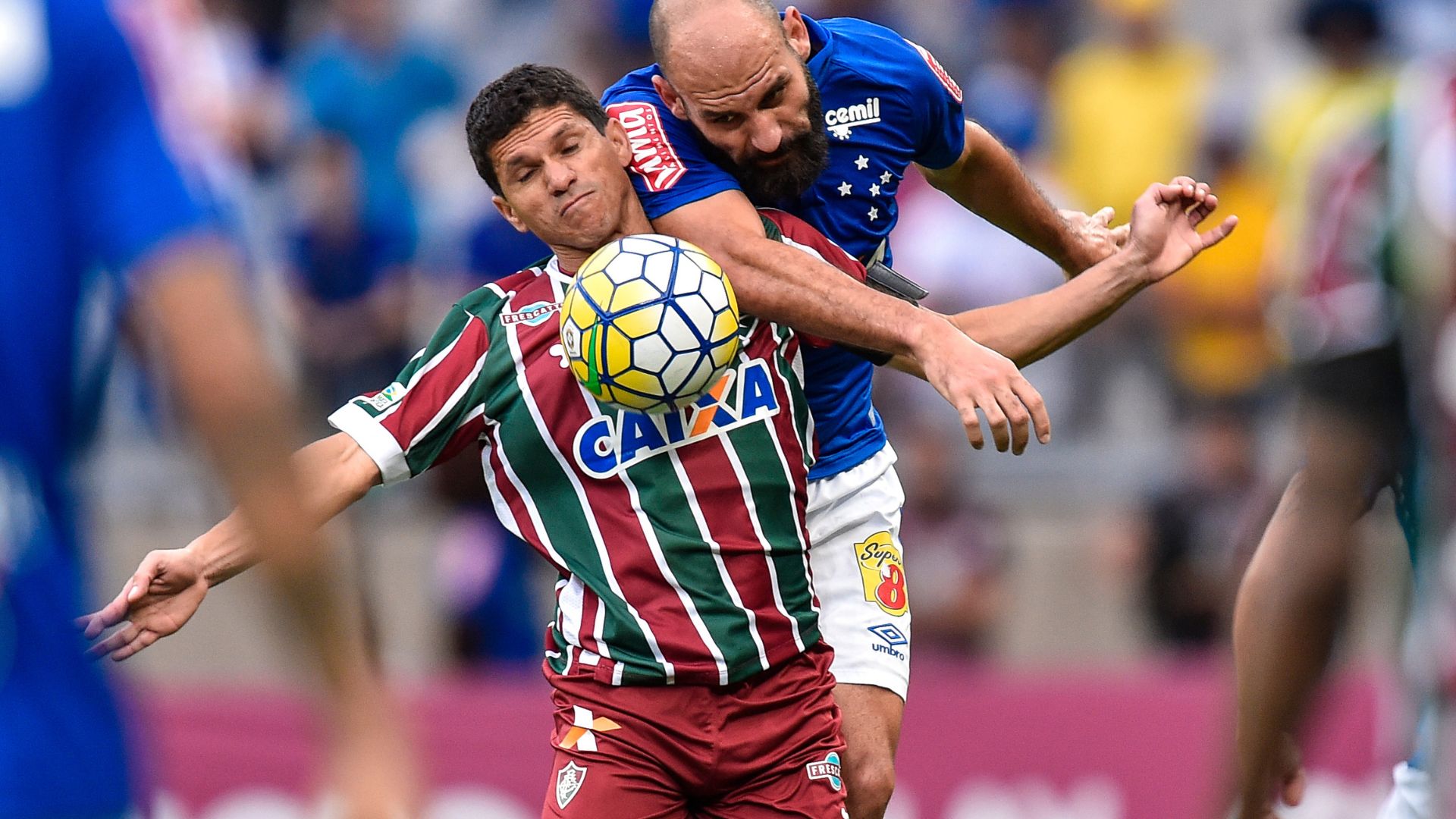 Magno Alves jogando pelo Fluminense