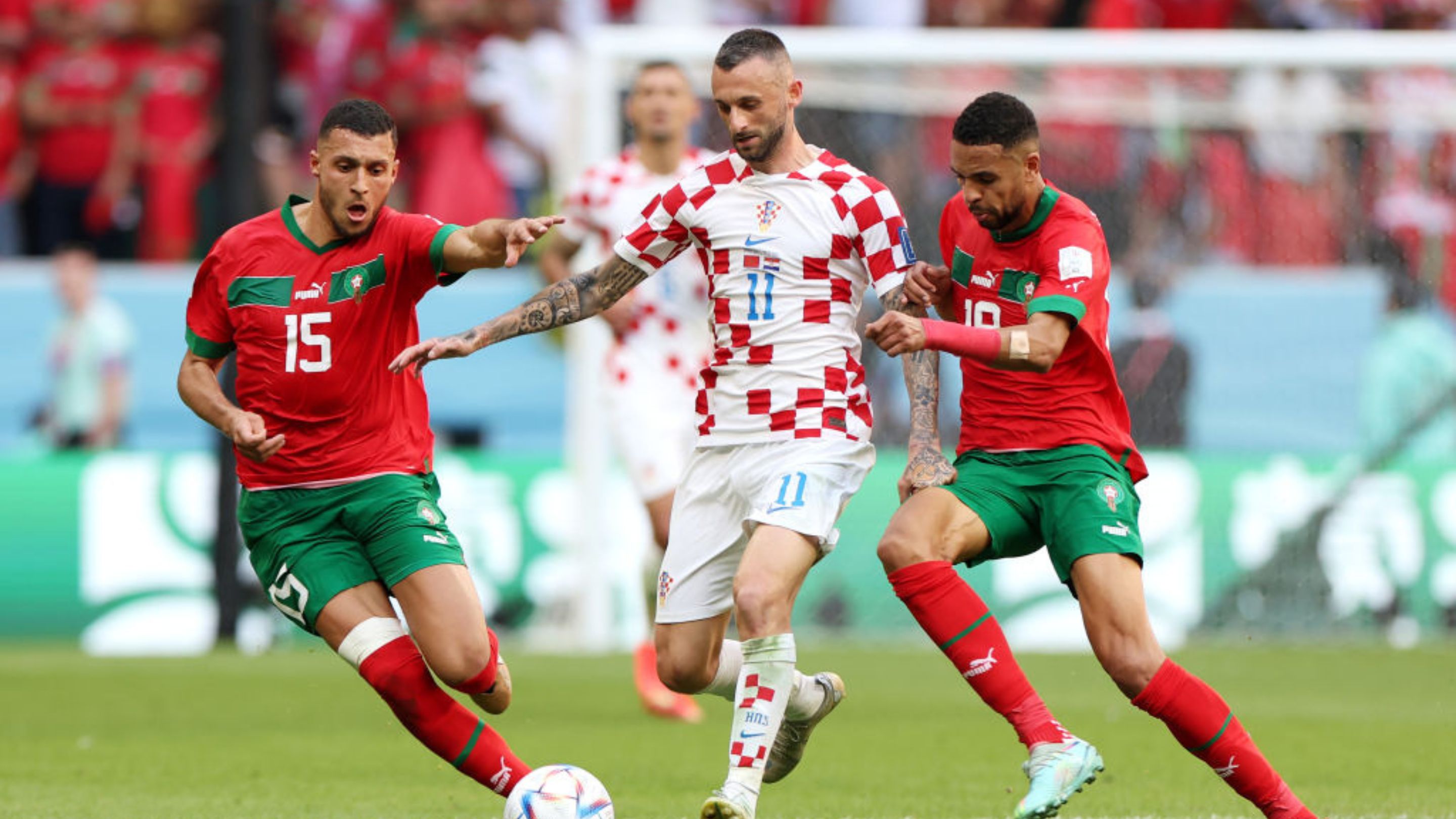 Marrocos e Croácia ficaram no empate sem gols (Crédito: GettyImages)