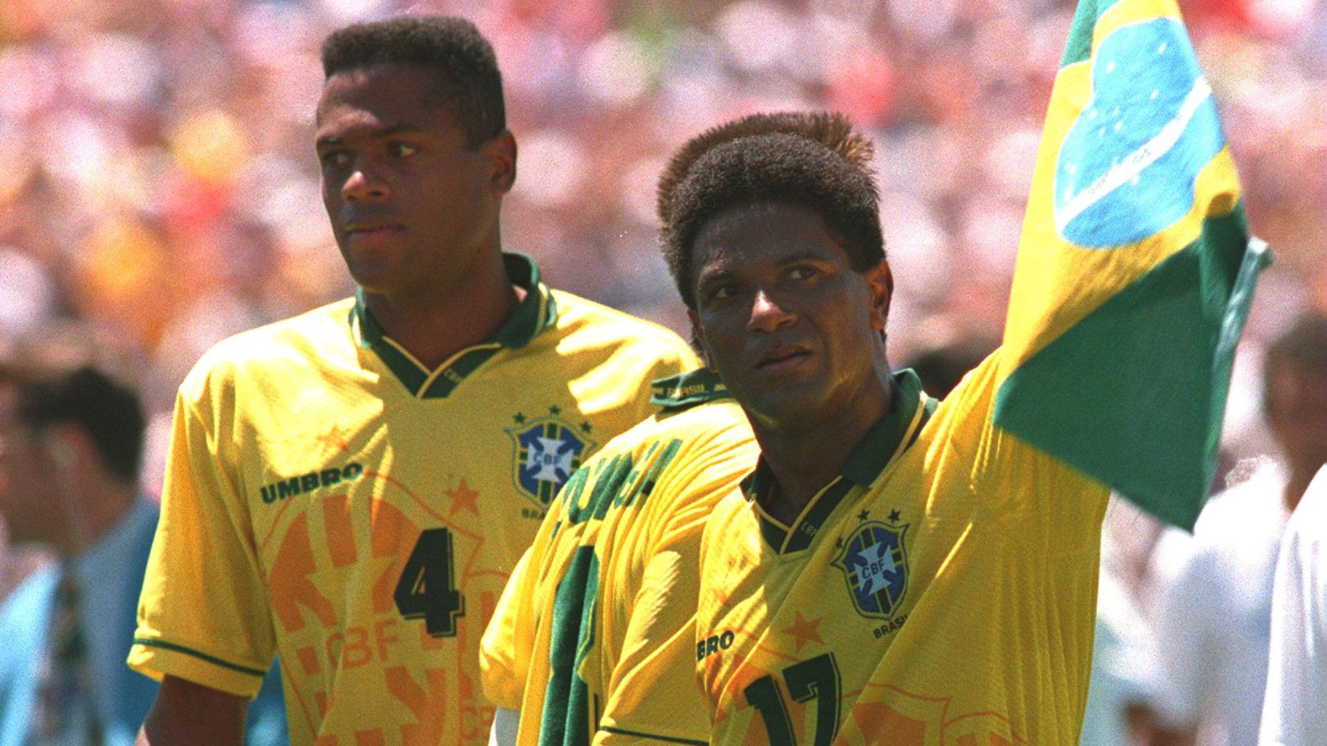 Mazinho representando o Brasil em 1994
