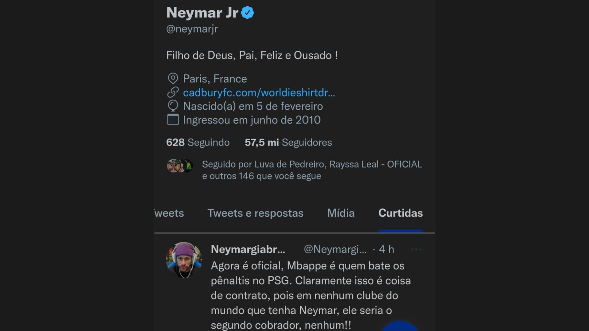 Neymar e Mbappé 