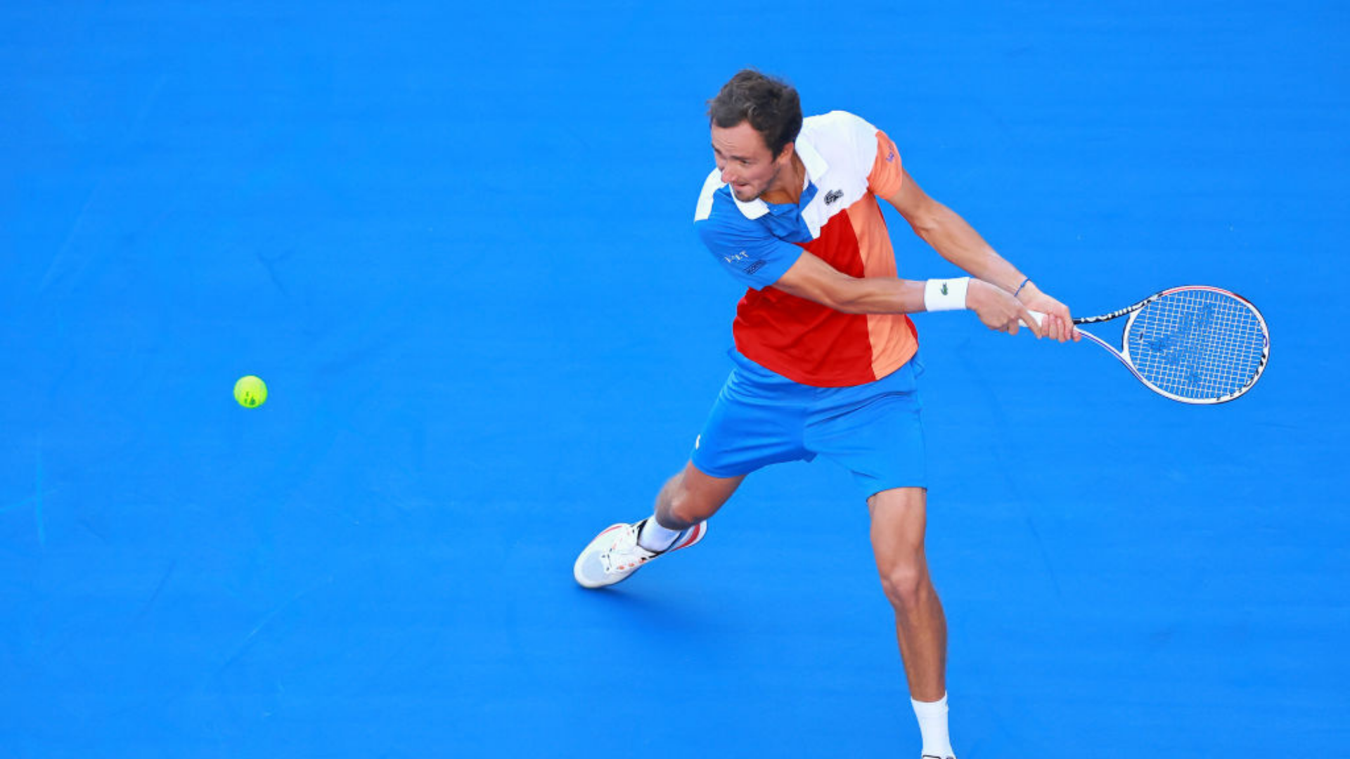 Medvedev durante a partida do ATP de Acapulco
