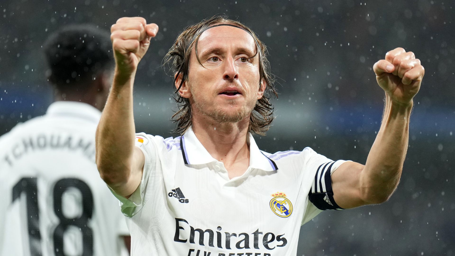 Luka Modric em ação pelo Real Madrid 