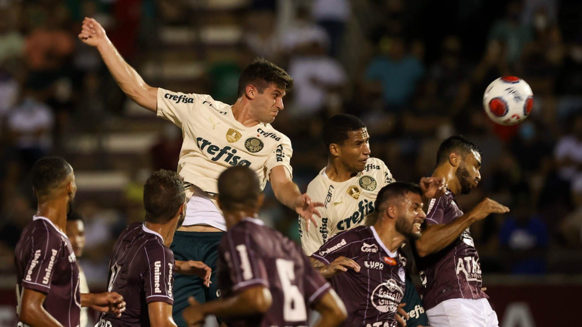 Murilo marcou o gol do Palmeiras