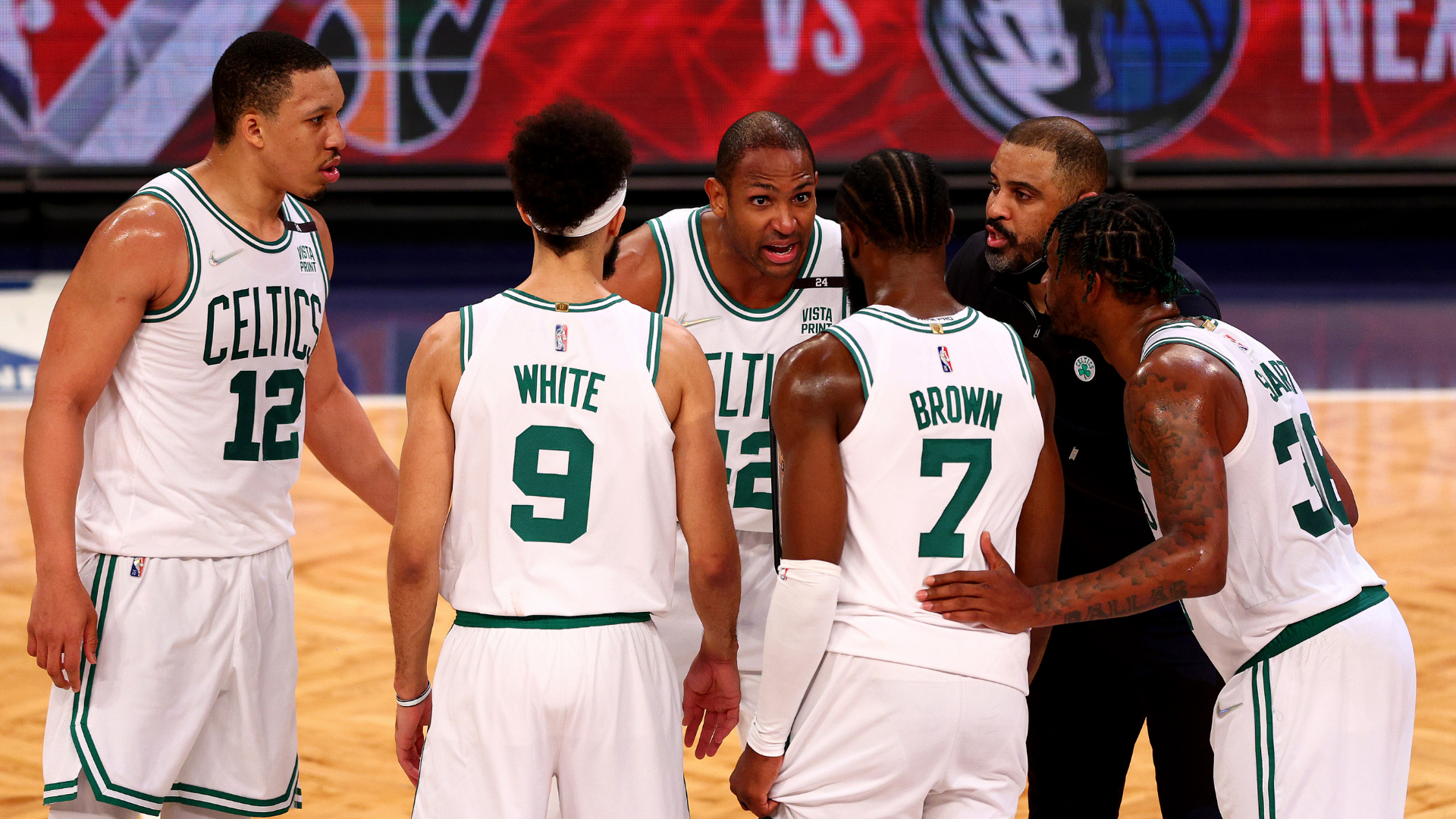 Boston Celtics em quadra