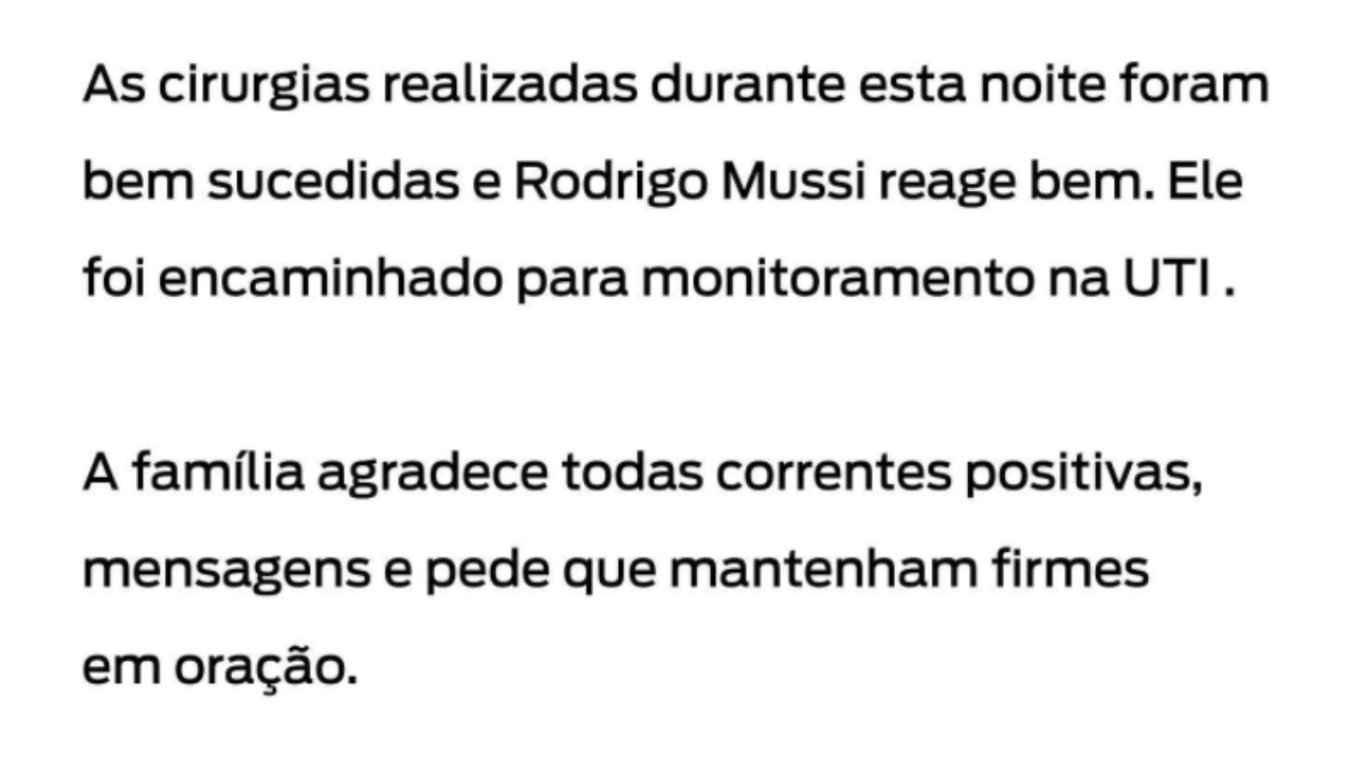 Neymar deseja forças ai ex-BBB Rodrigo Mussi
