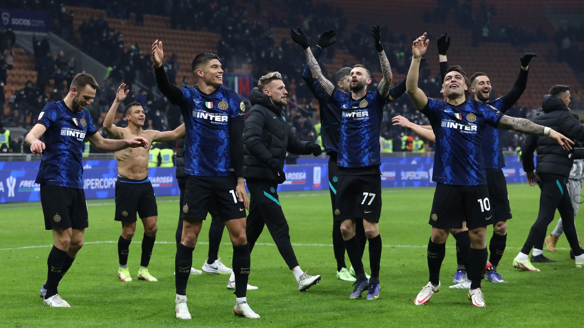 Inter de Milão enfrenta o Empoli pela Coppa Italia