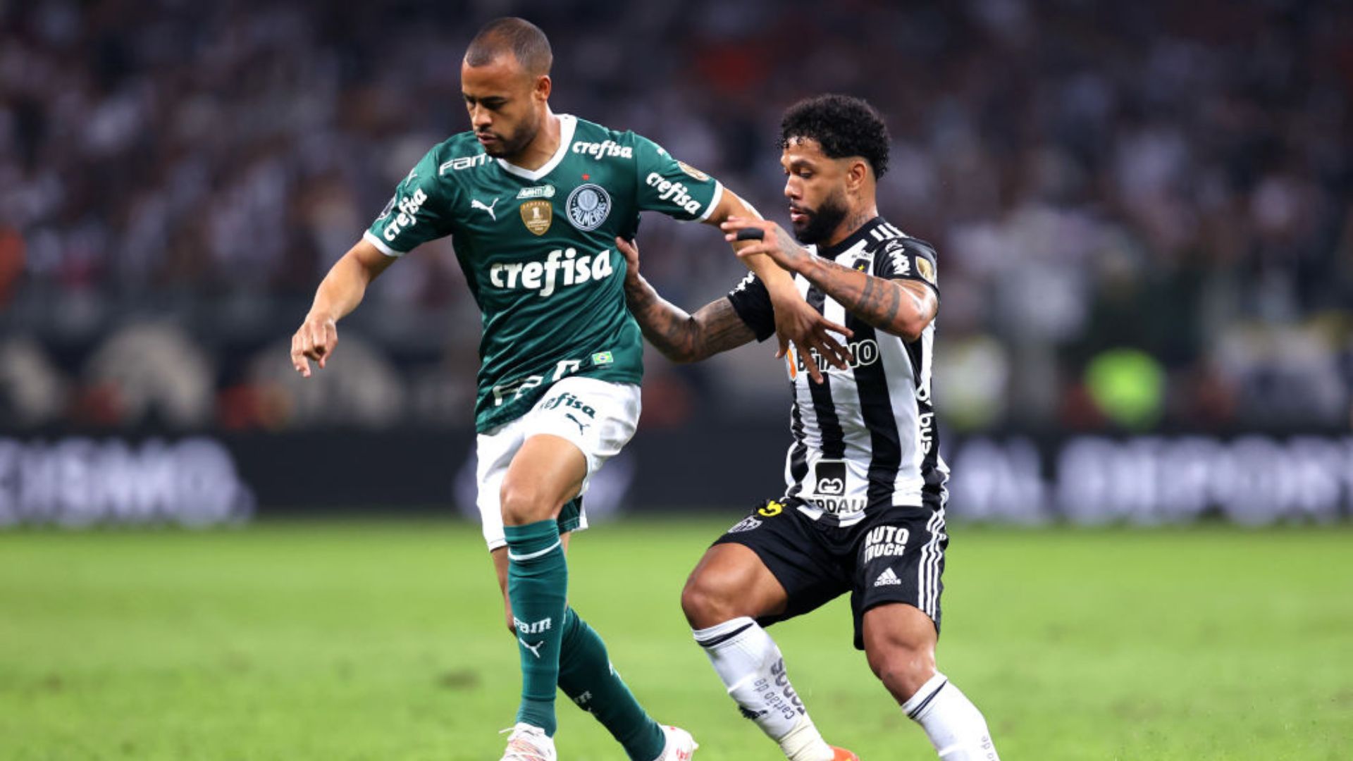 Palmeiras x Atlético-MG em campo pela Libertadores
