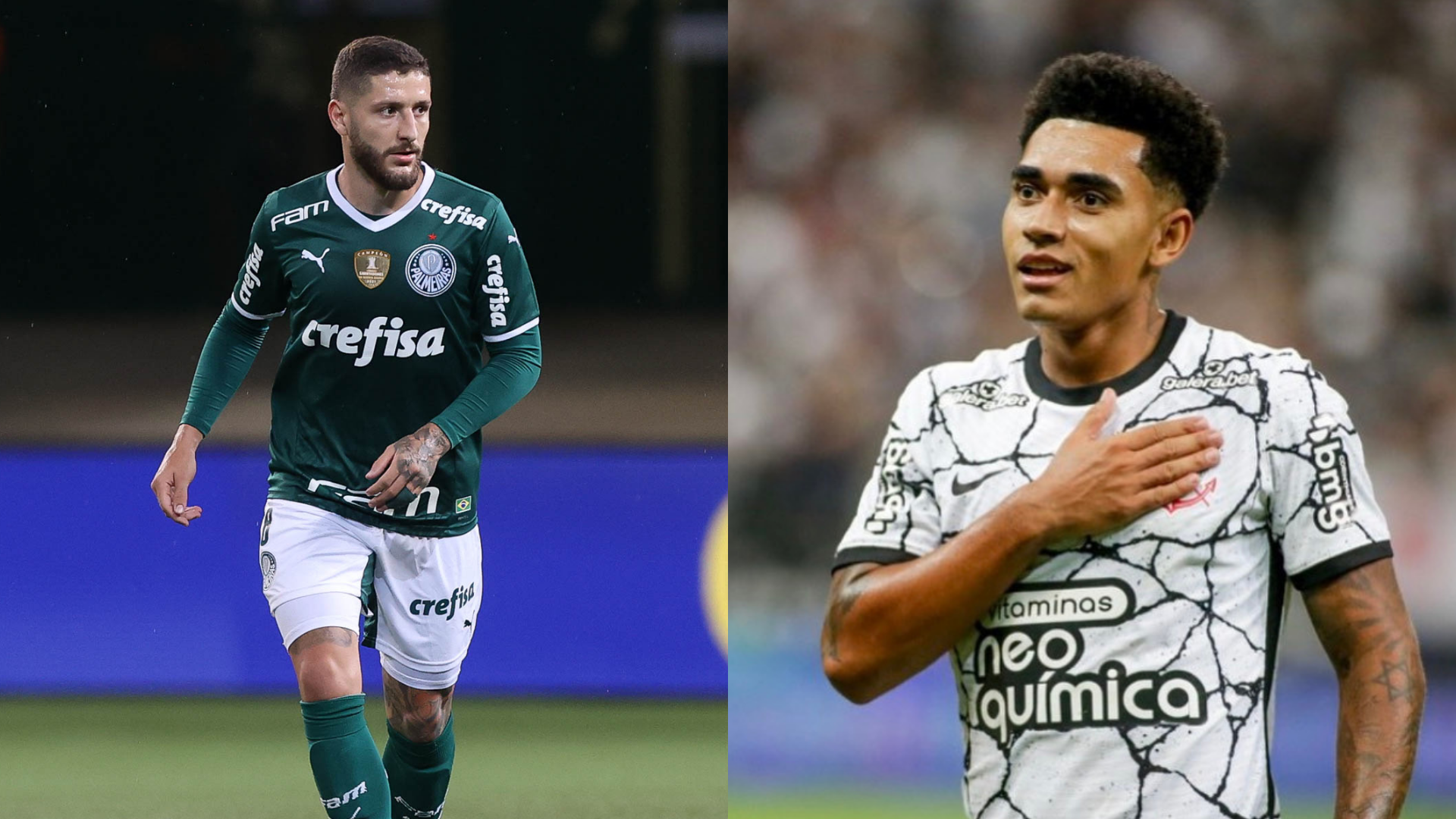 Palmeiras e Corinthians se enfrentam