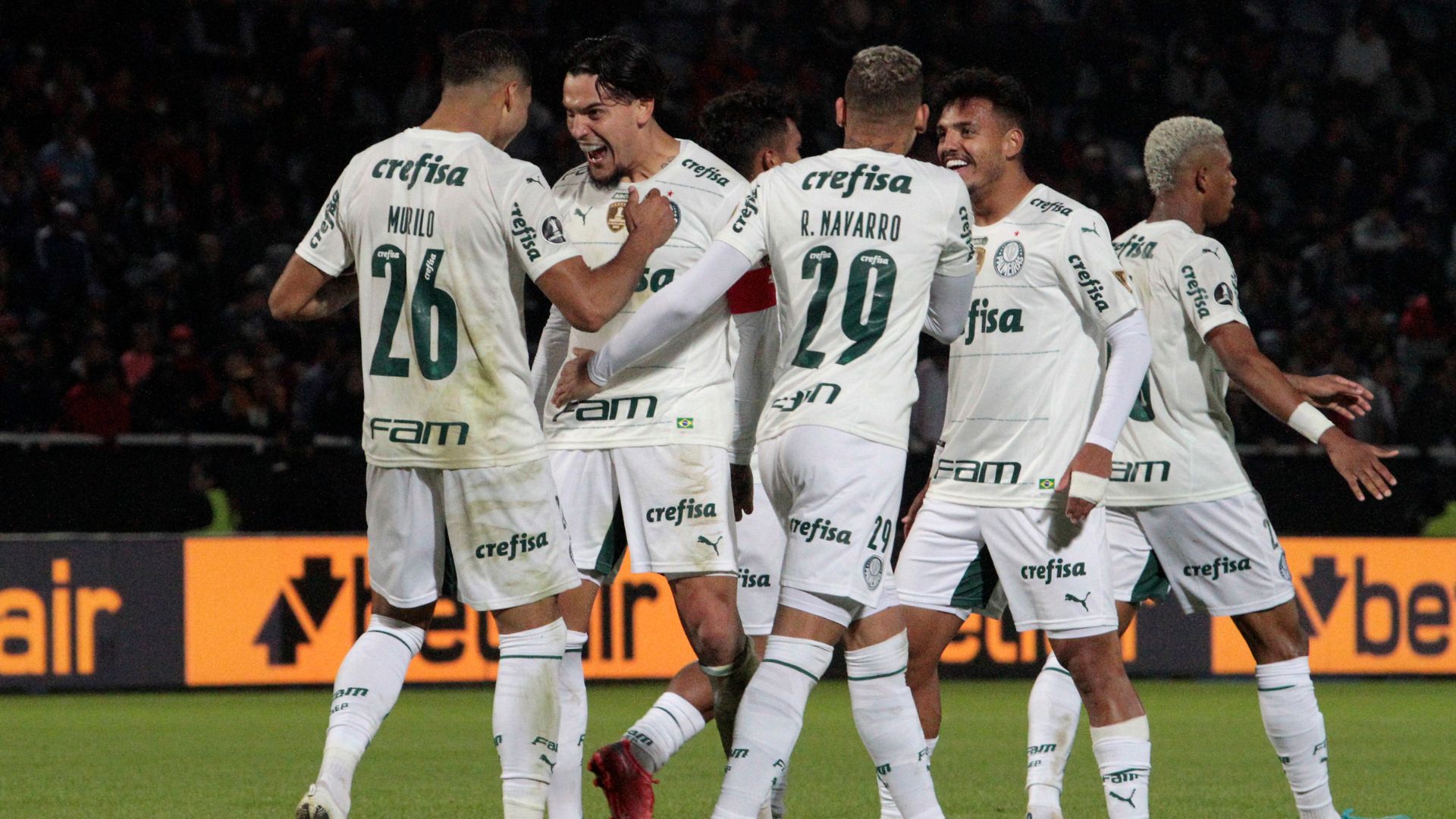 Palmeiras vence Cerro Porteño
