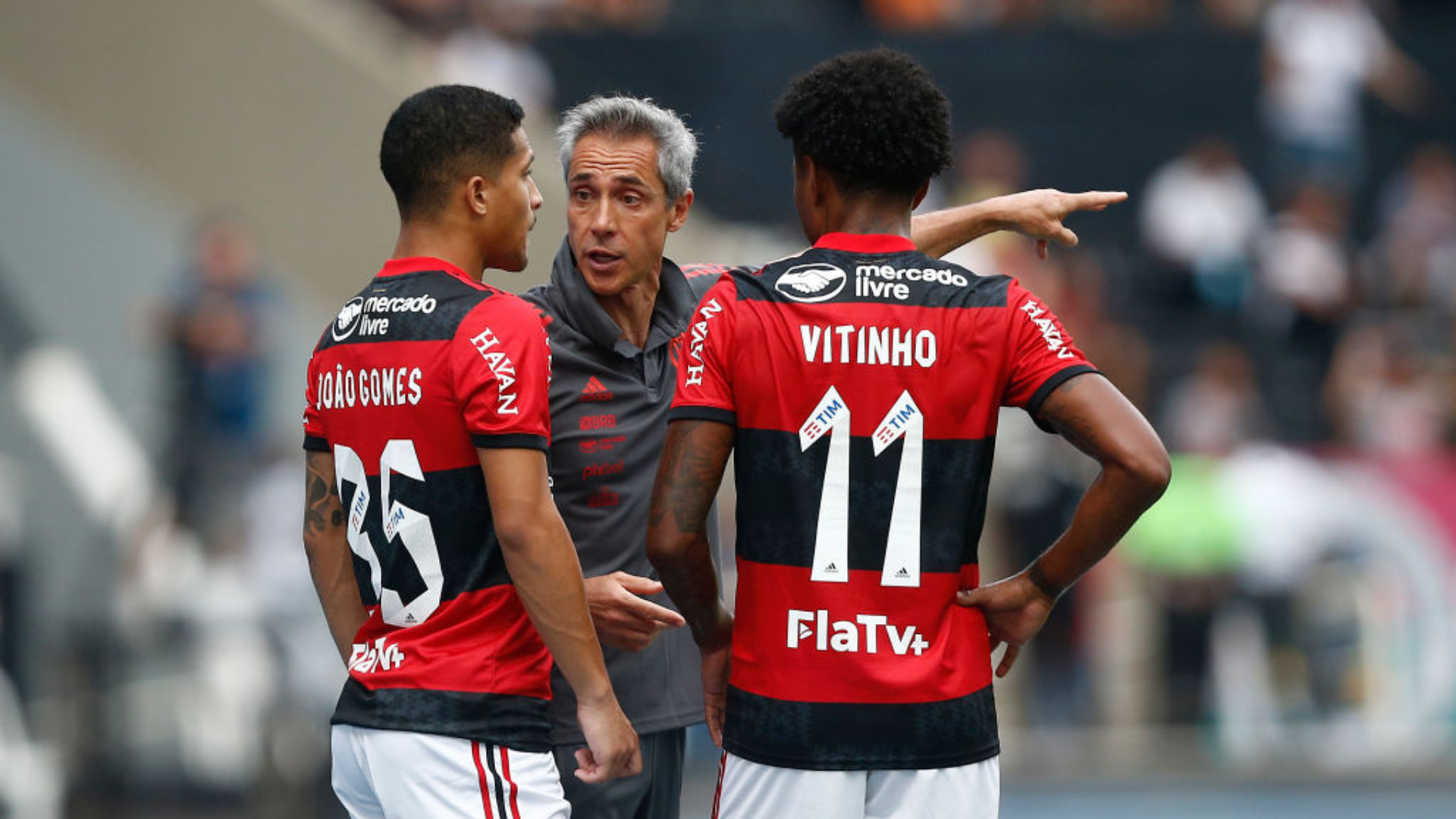 Paulo Sousa elogia jogadores do Flamengo