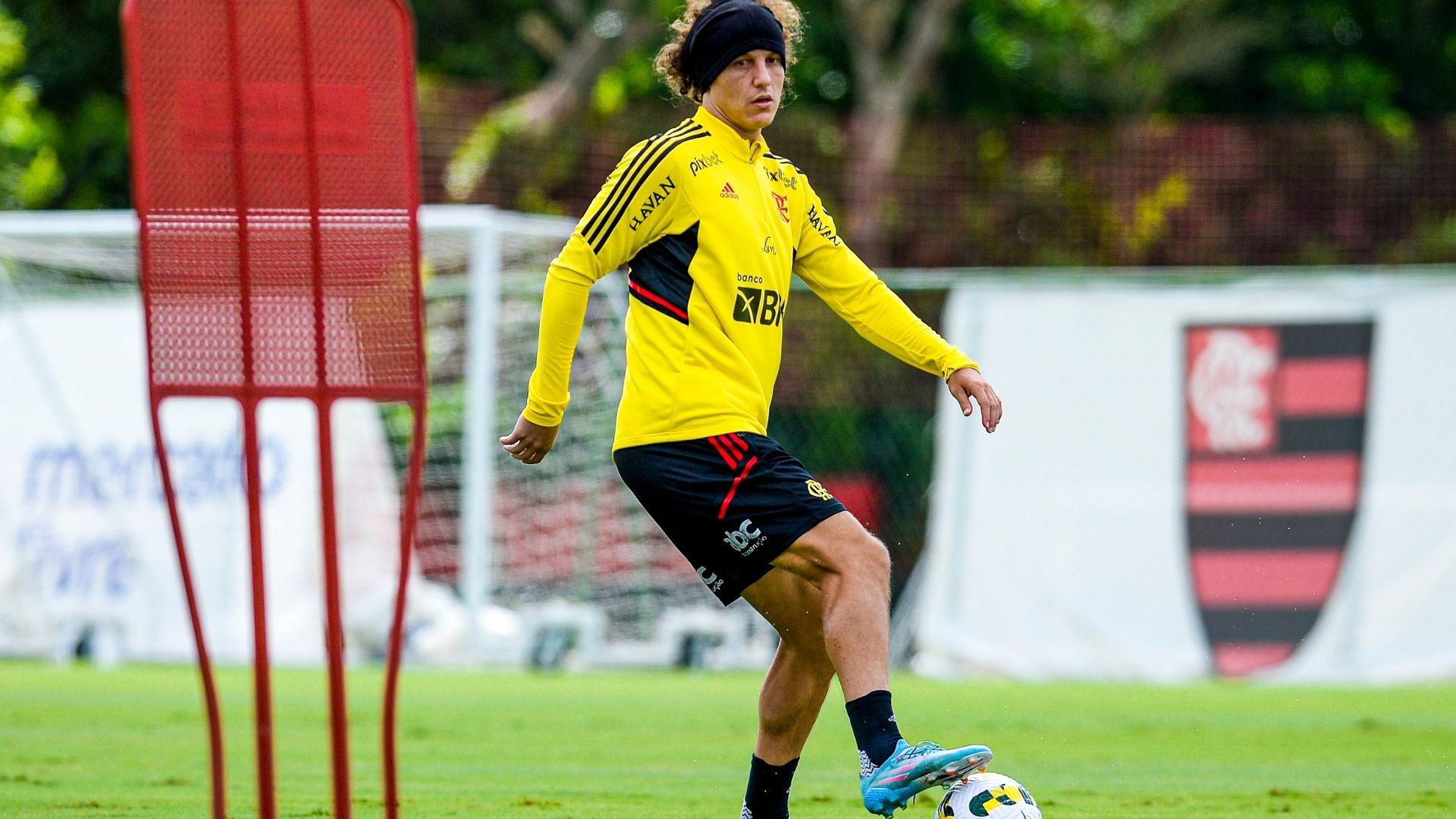 David Luiz em ação 
