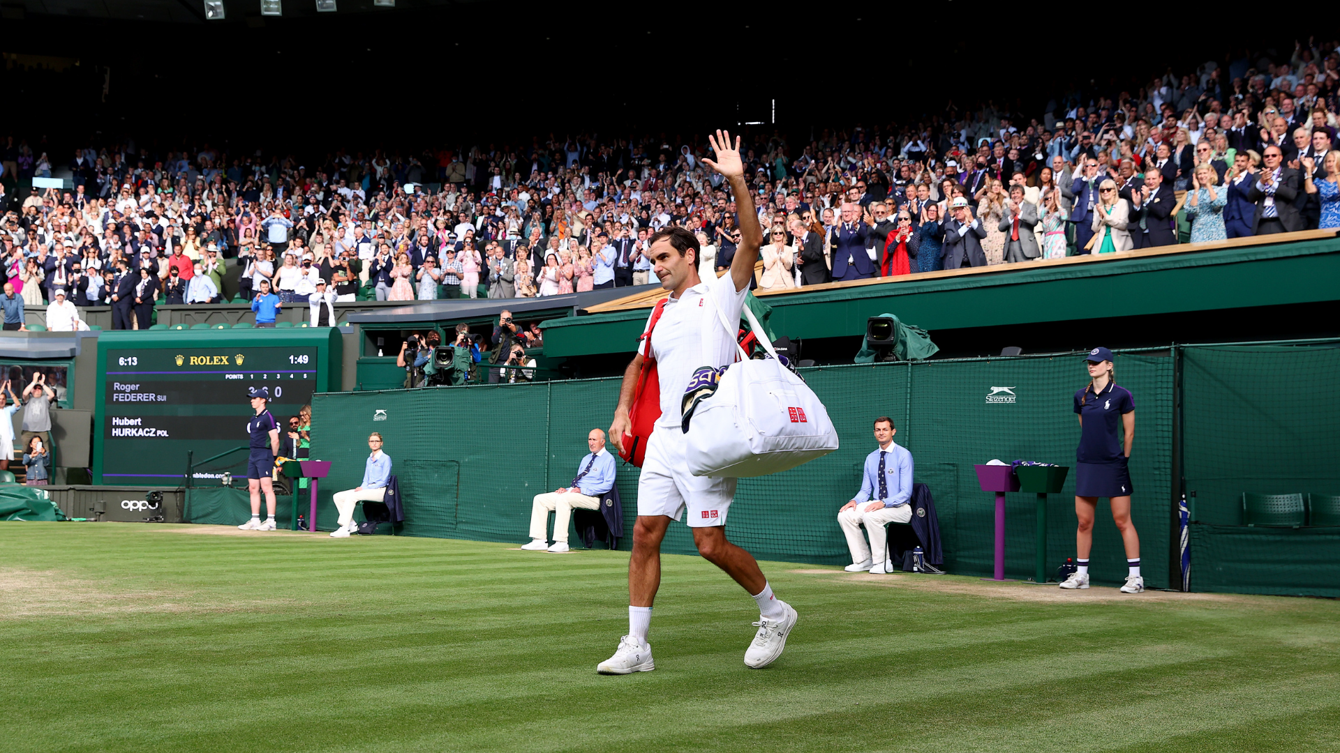 Roger Federer em Wimbledon