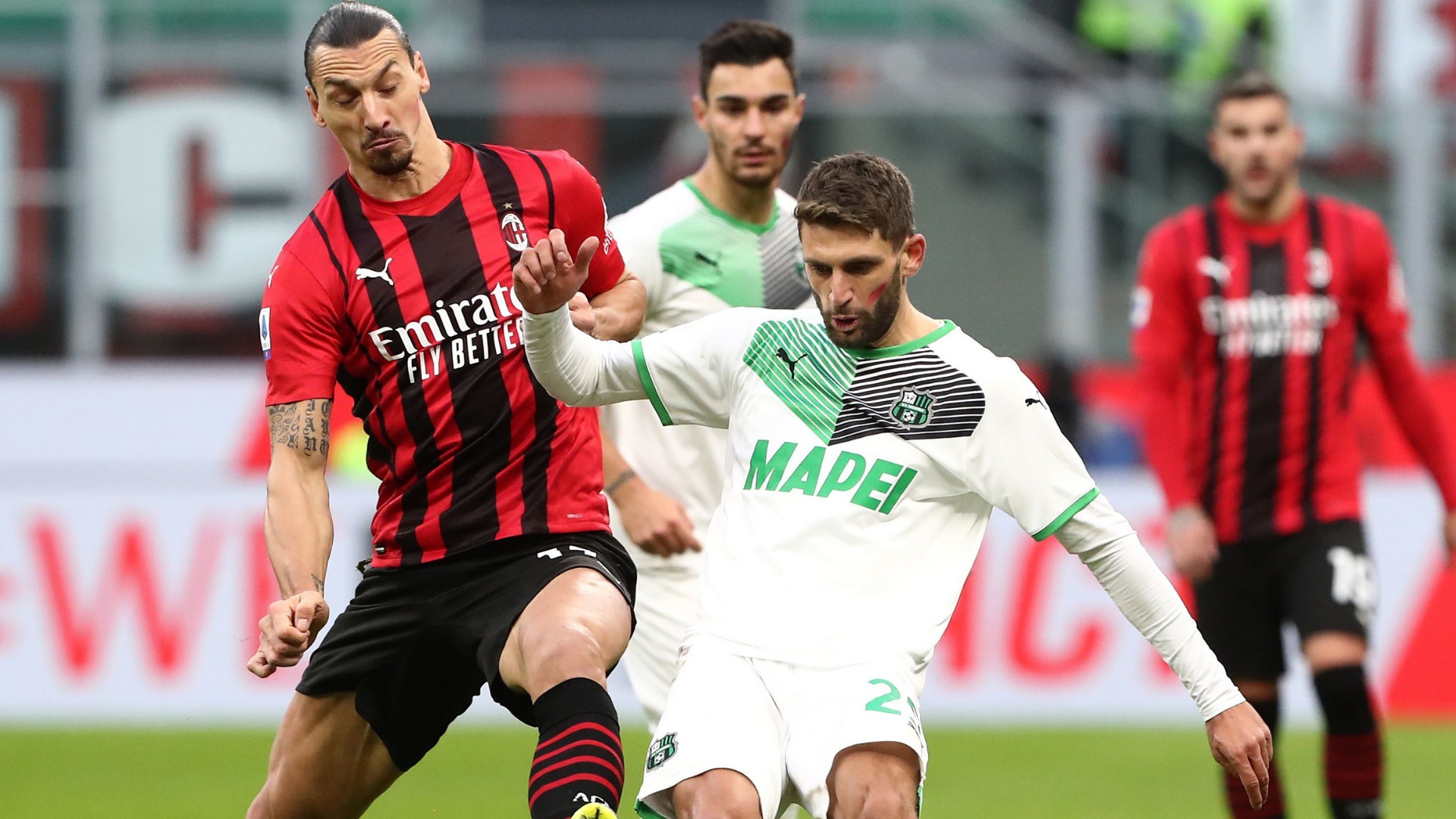 Sassuolo x Milan se enfrentam pela última rodada do Campeonato Italiano