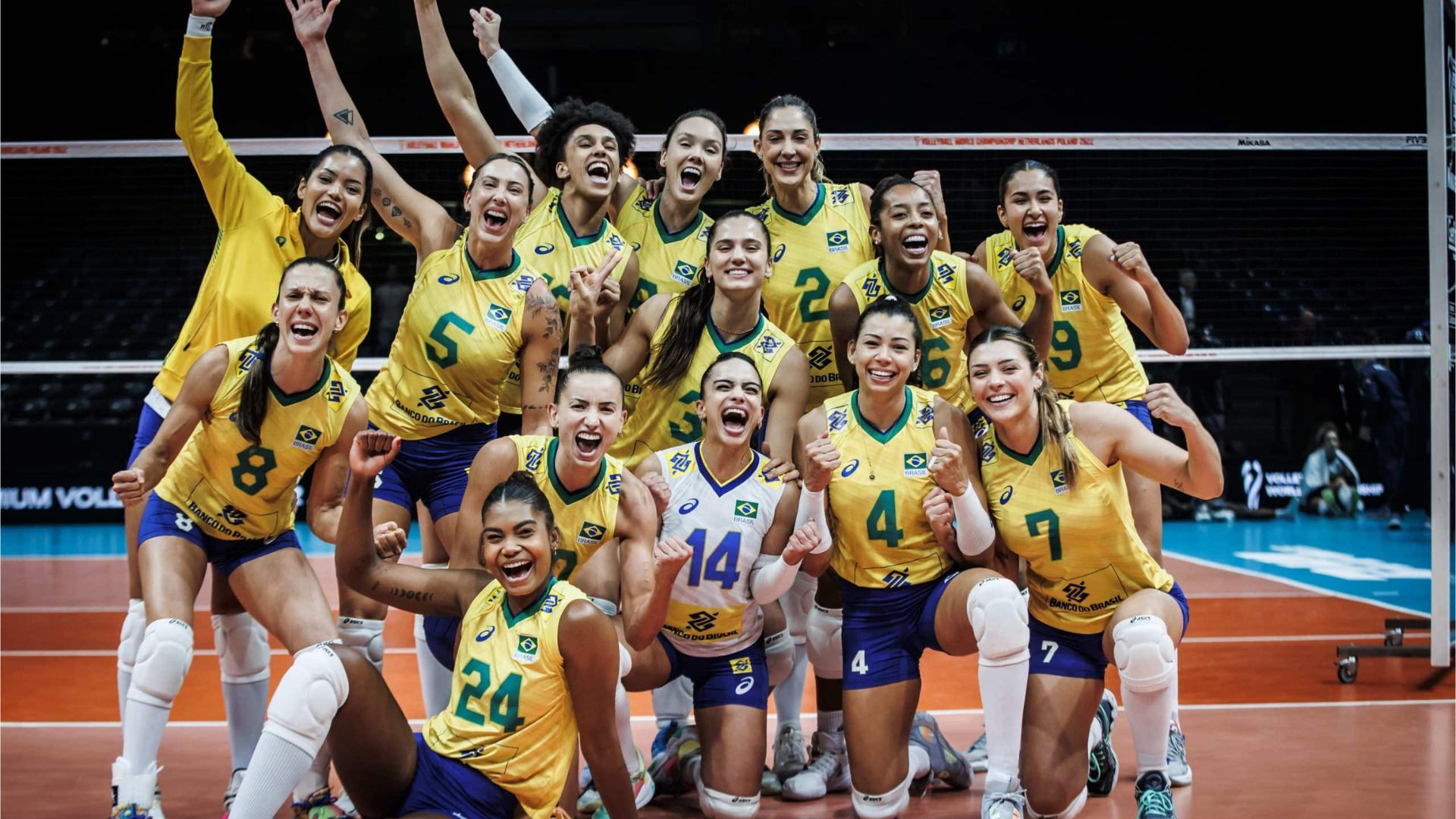 Brasil está na final do Mundial de Vôlei
