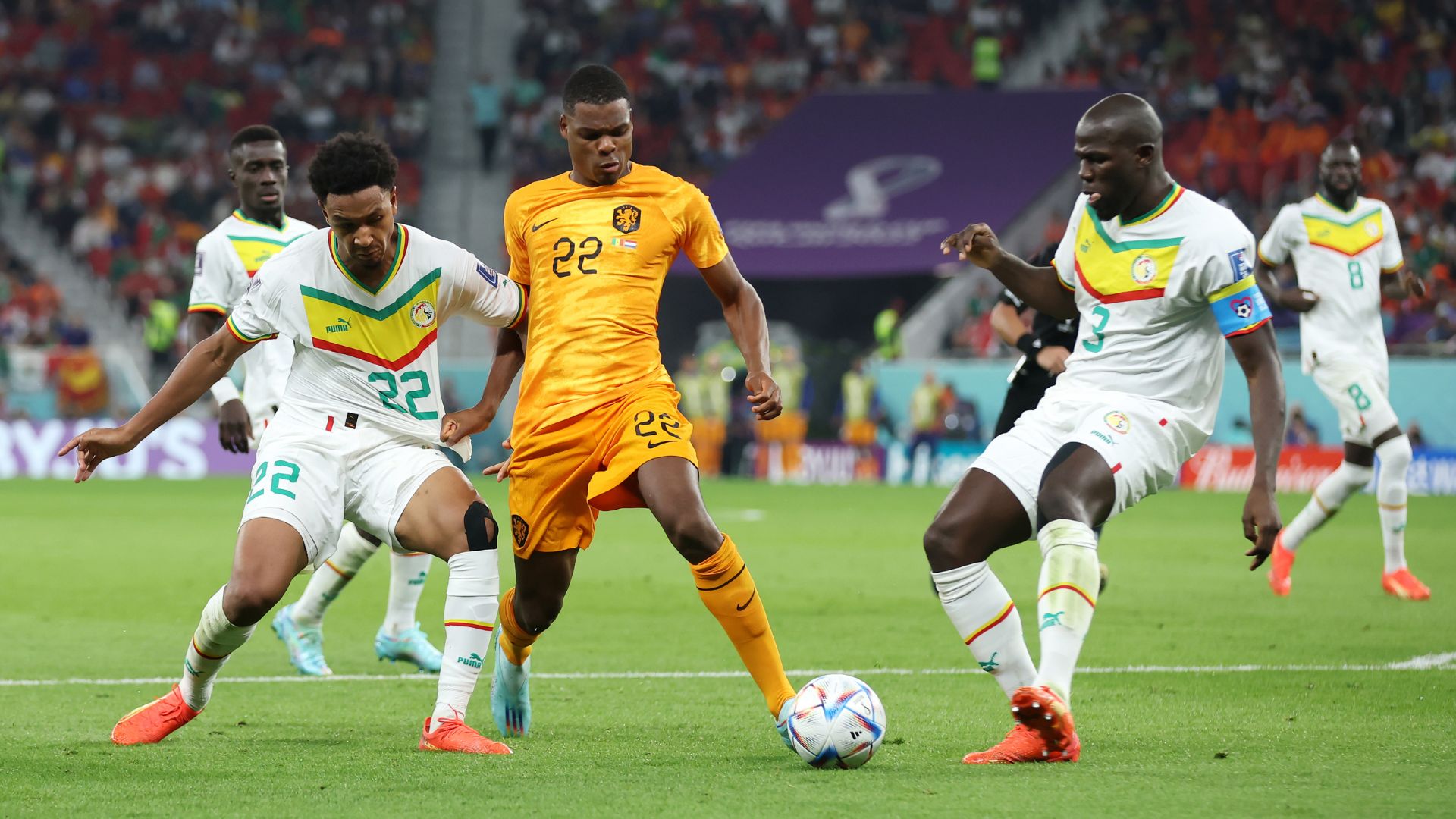 Senegal e Holanda na Copa do Mundo 2022