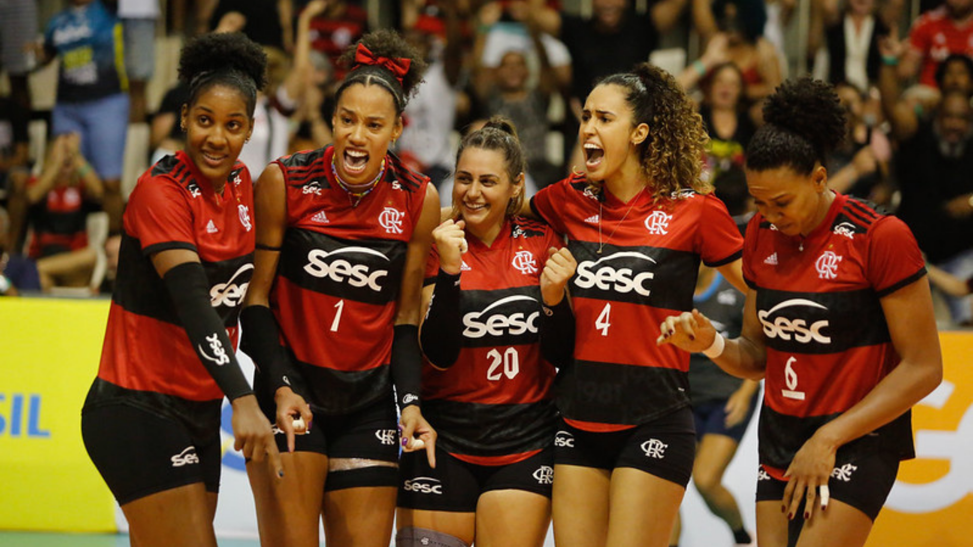 Superliga Feminina terá terceiro jogo entre Sesc-Flamengo e Osasco