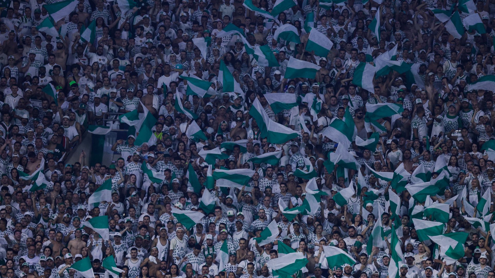 Torcida do Palmeiras no Allianz Parque 