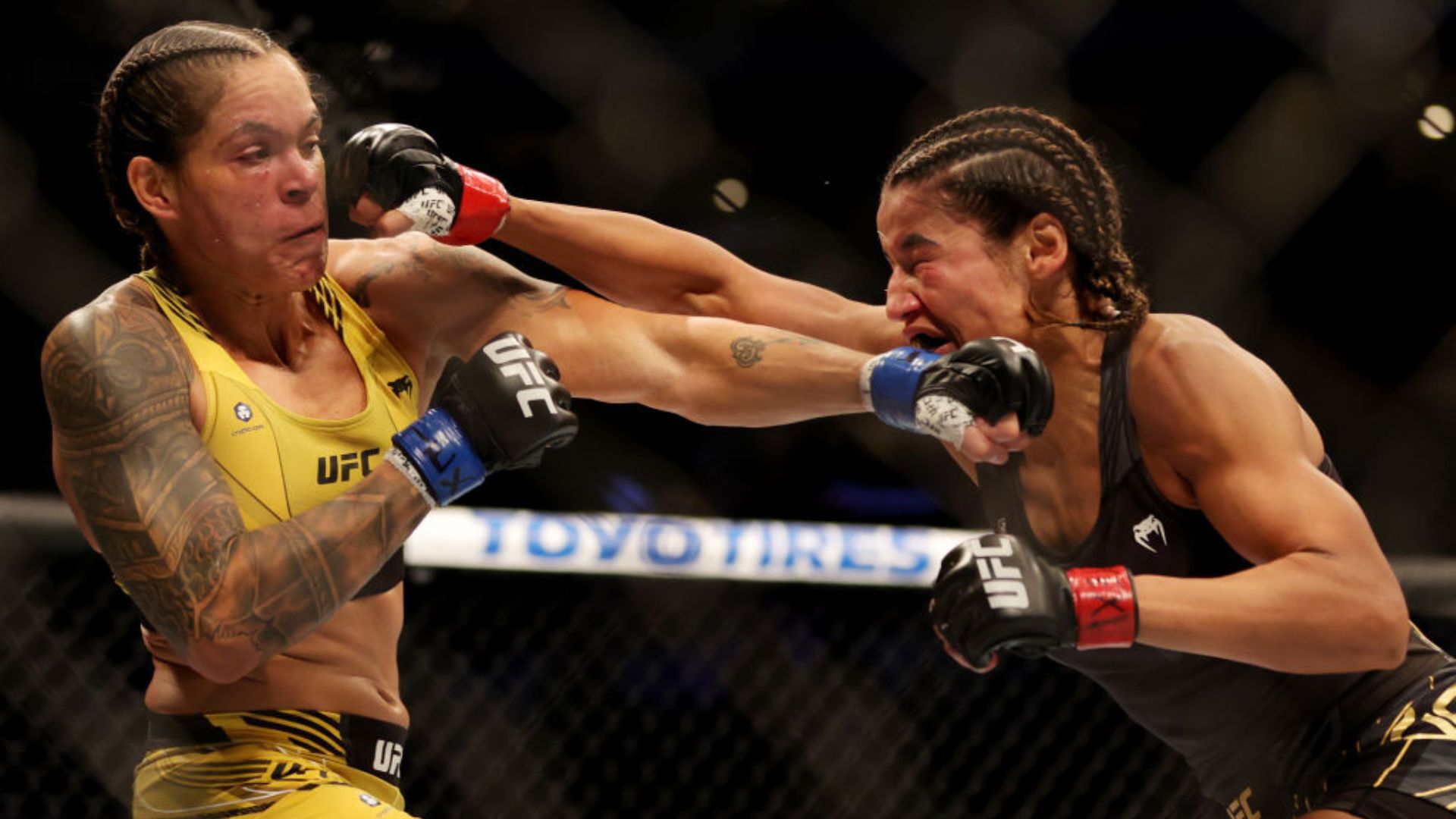 UFC no combate entre Amanda Nunes e Julianna Peña