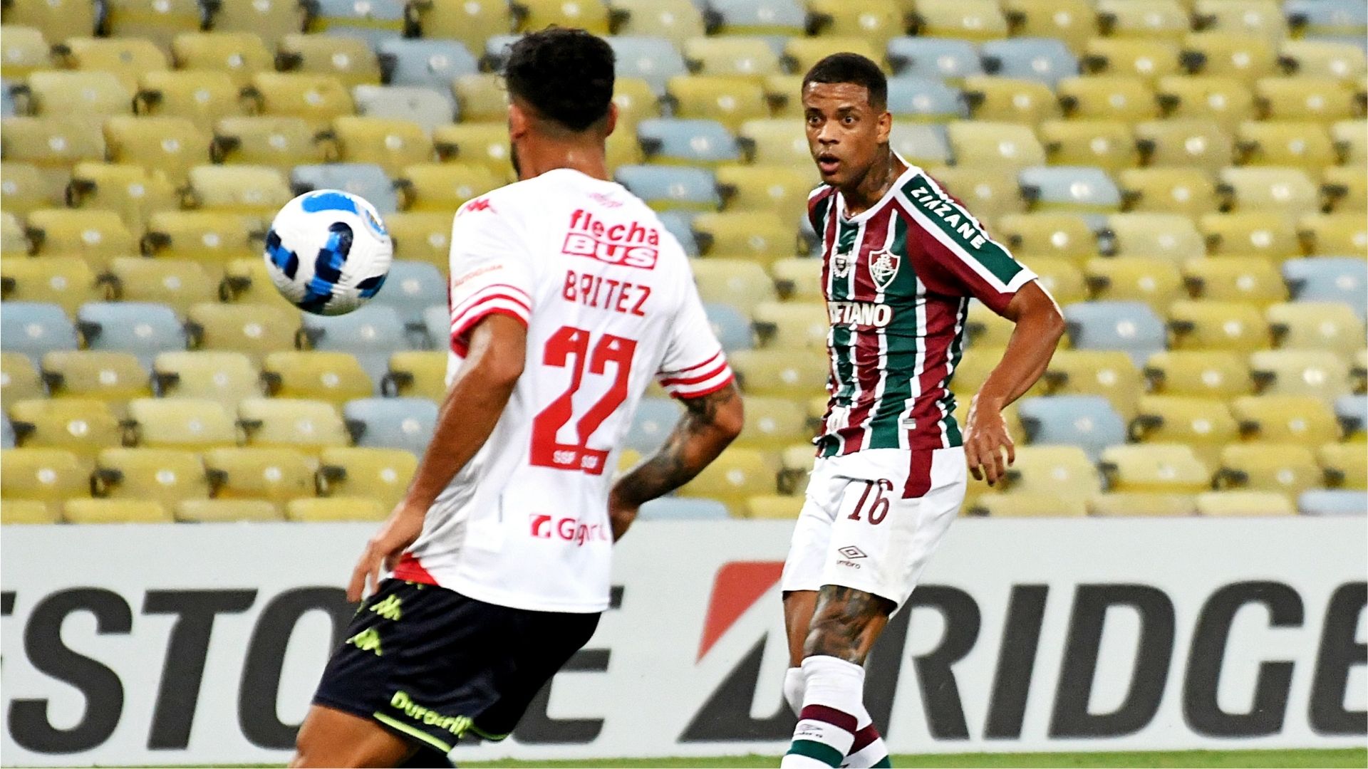 Fluminense e Unión Santa Fé na Sul-Americana