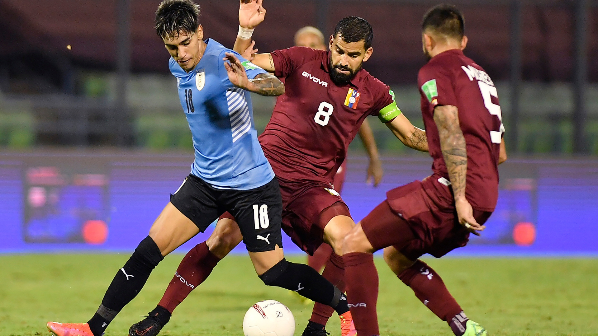 Uruguai e Venezuela se enfrentam pela 16ª rodada das Eliminatórias para a Copa do Mundo